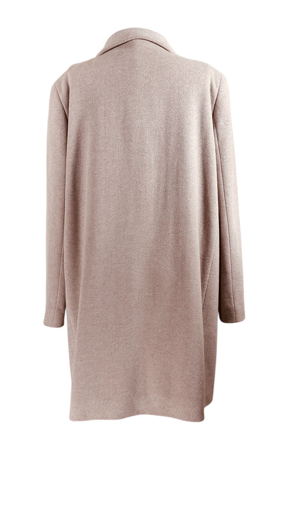Cinzia Rocca Iconic Beige Coat Cashmere blend Size XL / US 12-14 / IT 48-50 - 5 Thumbnail