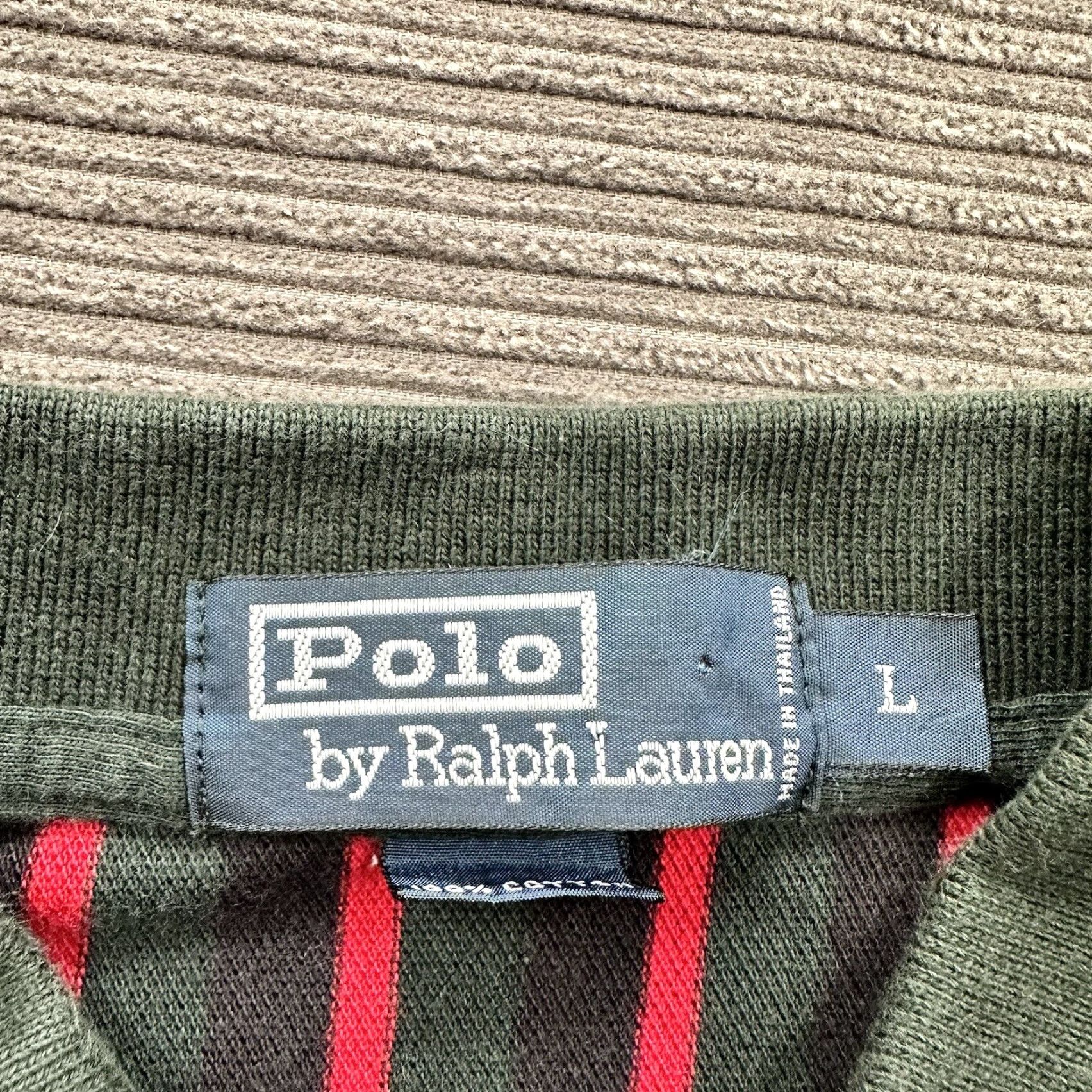 Polo Ralph Lauren Polo Ralph Lauren Polo Shirt Men L Black Red Striped Cotton Golf Golfing Polo Shirt Men L Black Red Striped Cotton Golf Golfing Size US L / EU 52-54 / 3 - 3 Thumbnail