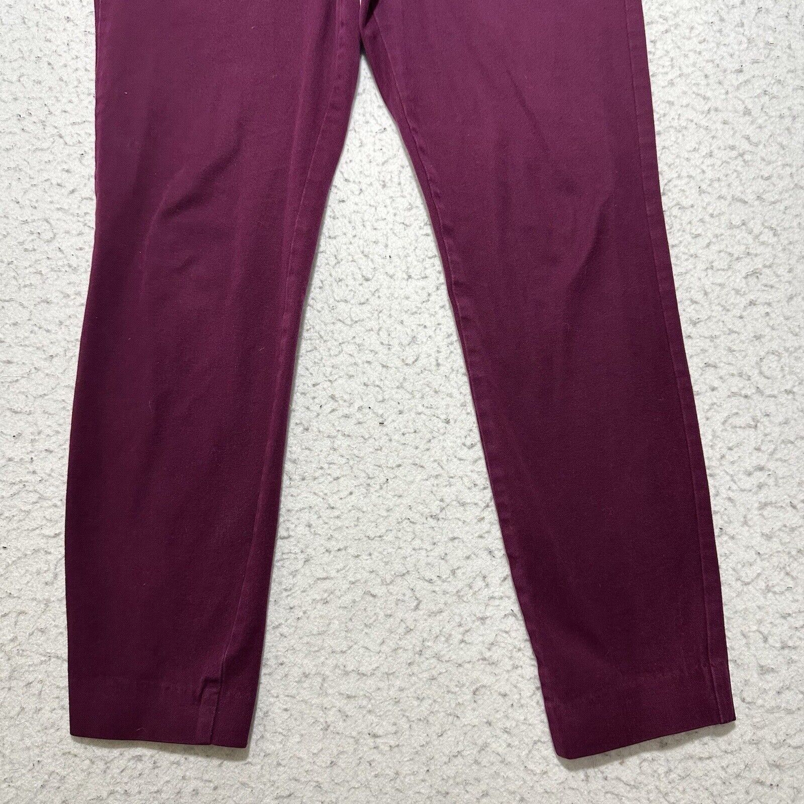 Old Navy Old Navy Pixie Pants 4 Flat Front Purple Mid-Rise Skinny Leg Size 30" / US 8 / IT 44 - 3 Thumbnail