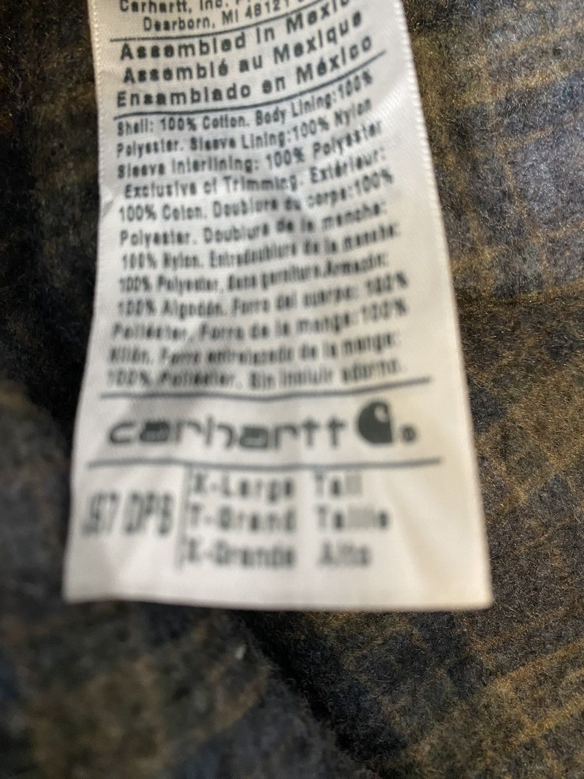 Carhartt Detroit Jacket Carhartt USA size XL J97 DPB blue used Size US XL / EU 56 / 4 - 15 Thumbnail