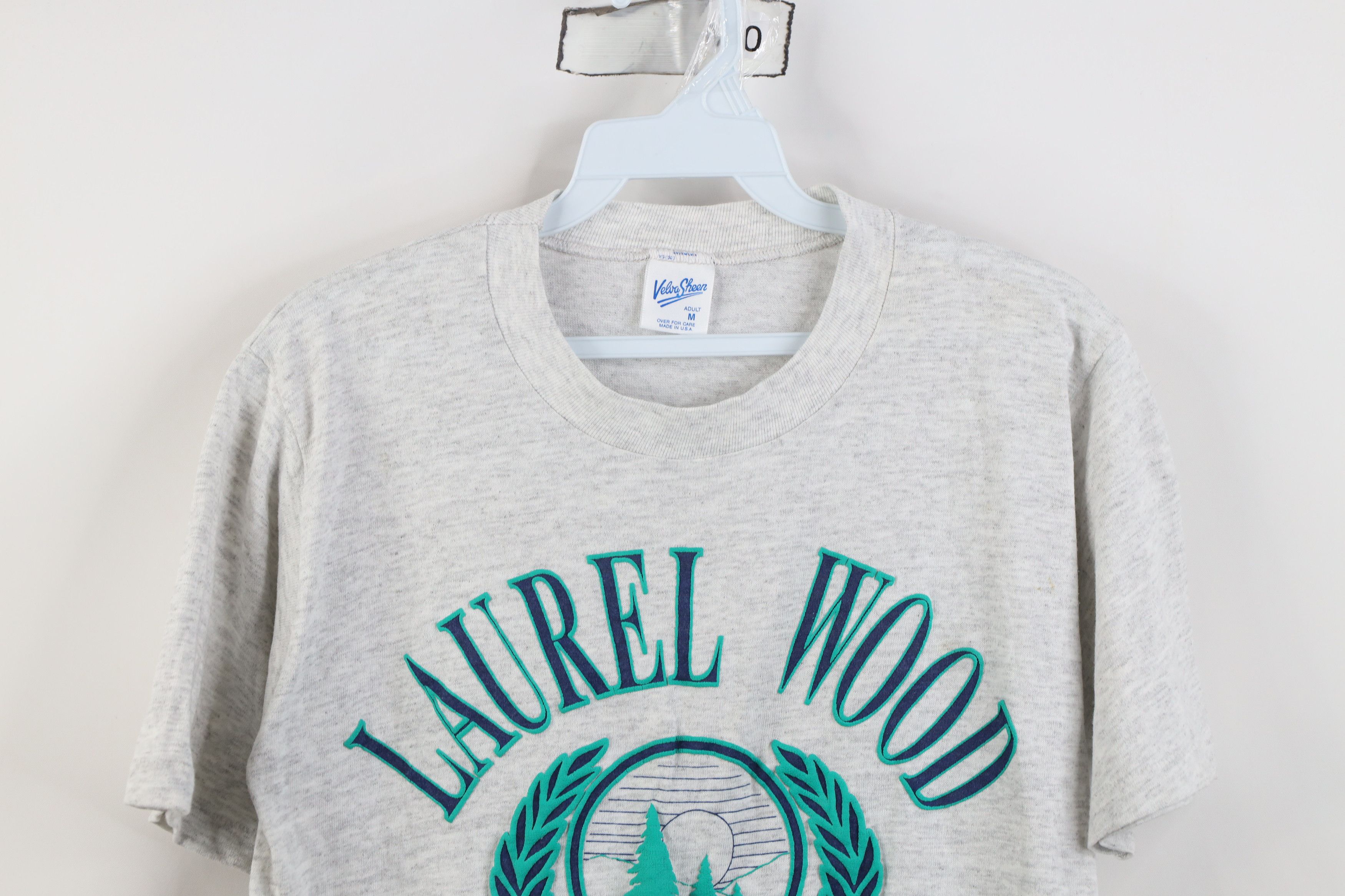 Vintage Vintage 90s Puff Paint Laurel Wood Pennsylvania T-Shirt USA Size M / US 6-8 / IT 42-44 - 2 Thumbnail