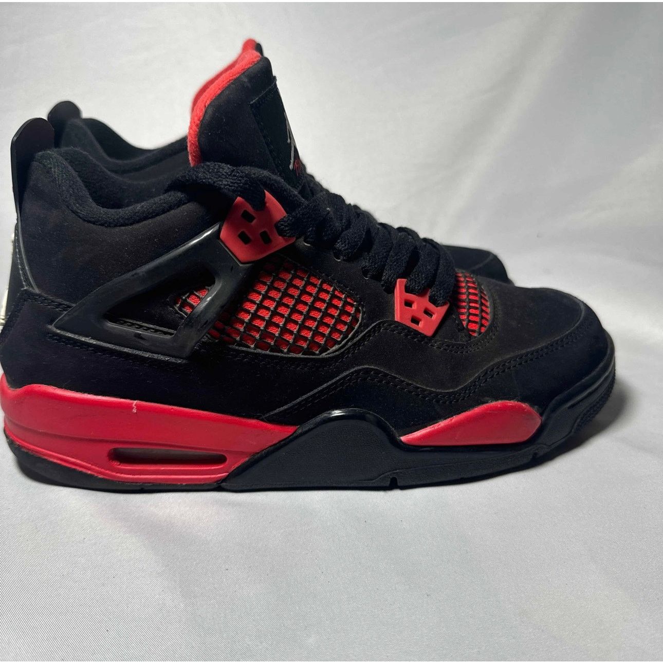 Jordan Brand × Nike Size 7 - Nike Air Jordan 4 Retro GS Red Thunder Men's Shoes Size US 7 / EU 40 - 1 Thumbnail