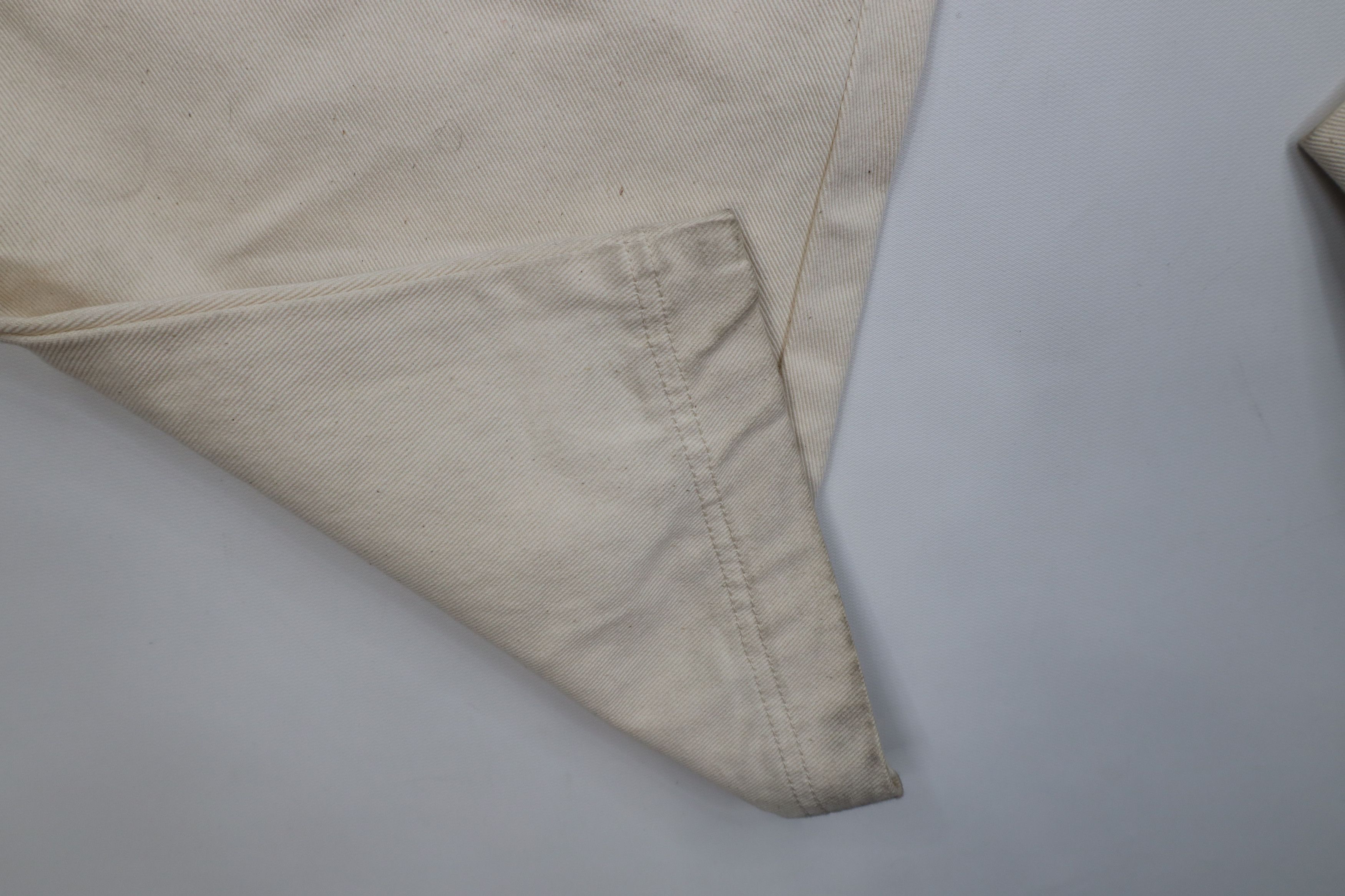 Fila Deadstock Vintage 90s Fila Baggy Skateboard Jeans Cream Size US 38 / EU 54 - 5 Thumbnail