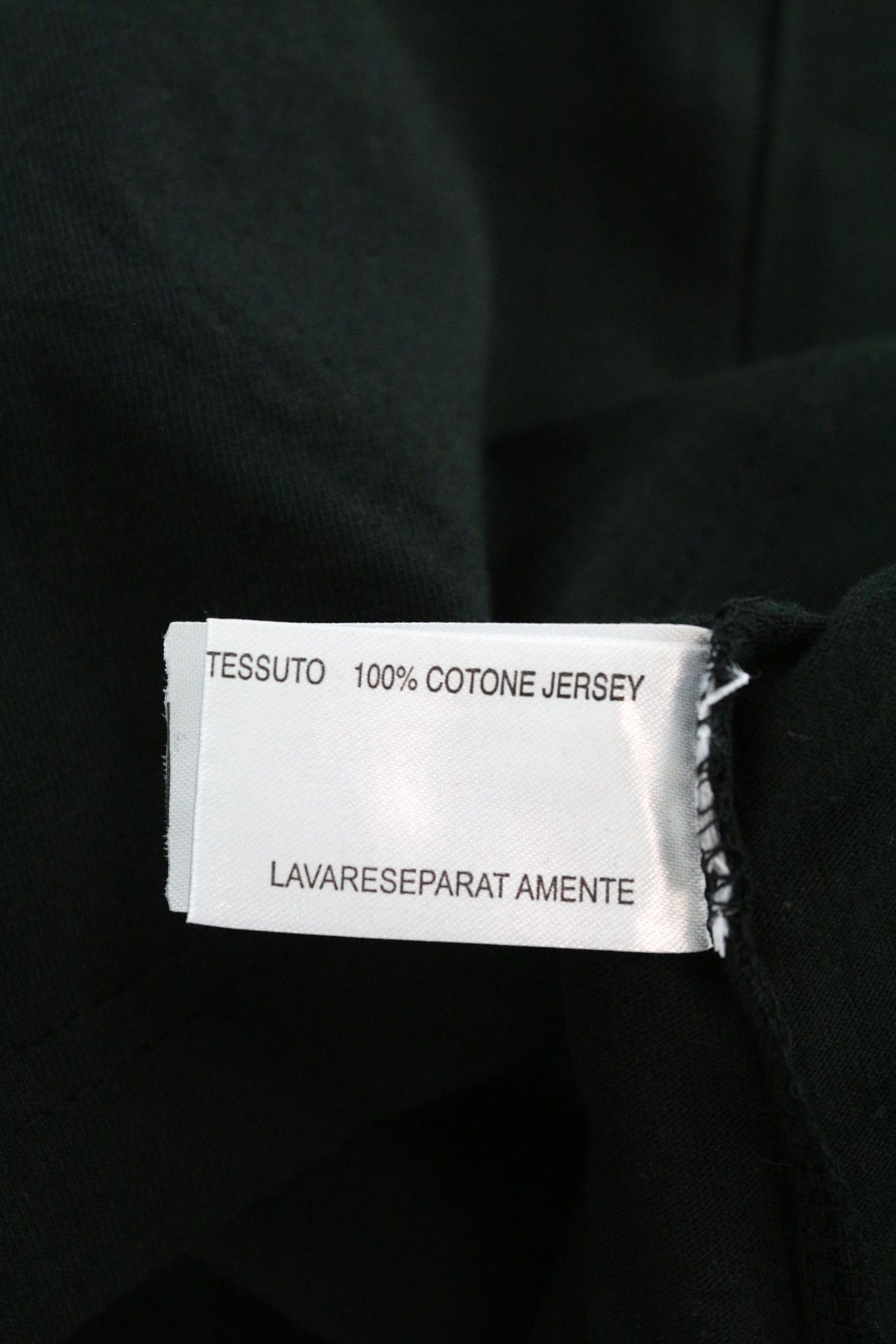 Other T-TU LADY S Black Cotton V-Neck T-Shirt 75722 Size S / US 4 / IT 40 - 7 Thumbnail