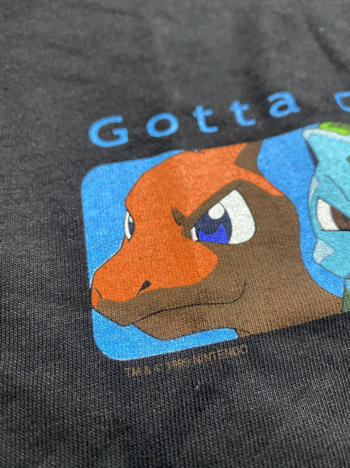 Pokemon Vintage 90s Pokemon Box logo Nintendo Deadstock Size US L / EU 52-54 / 3 - 3 Thumbnail