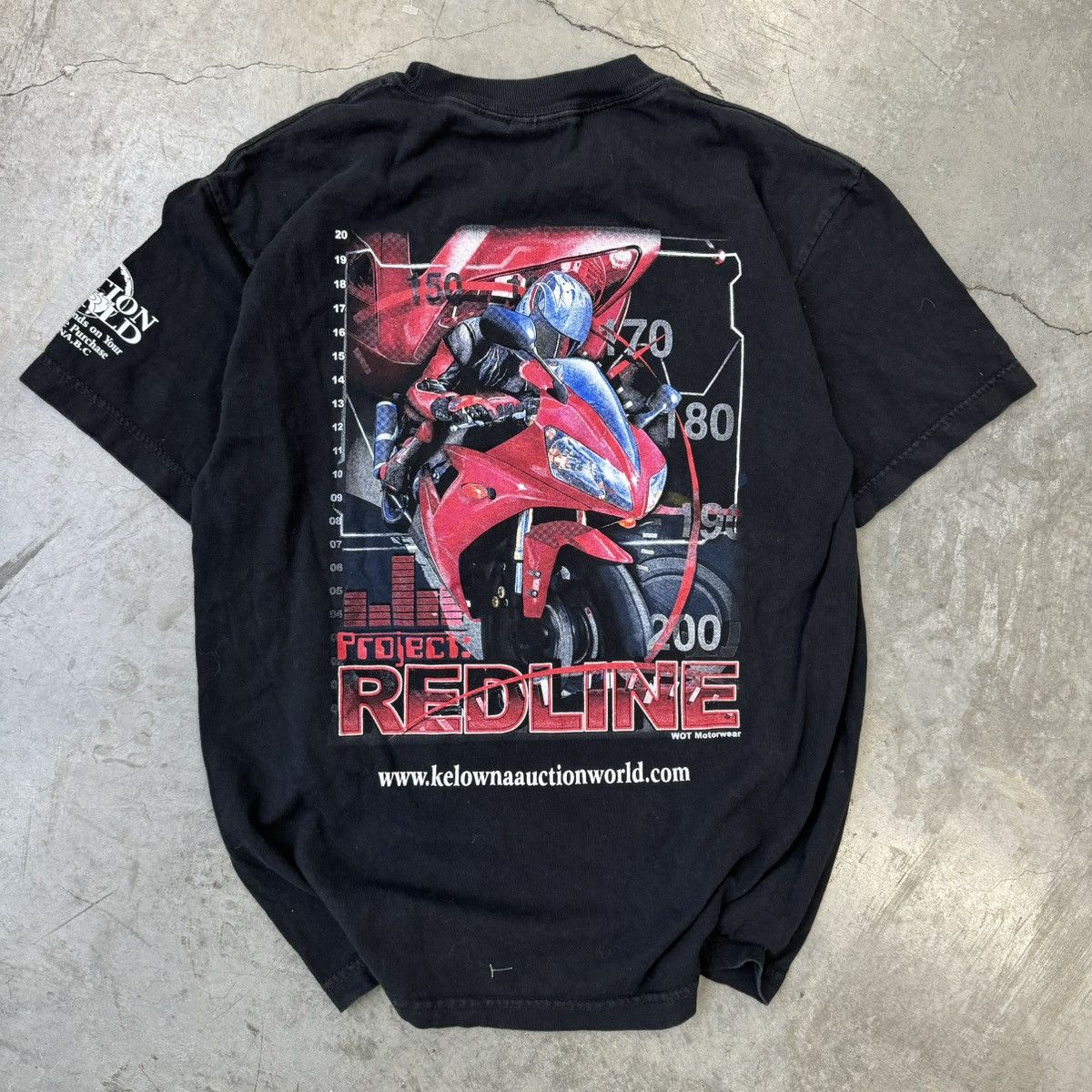 Vintage Crazy Vintage Y2K Redline Racing Biker T Shirt | Grailed