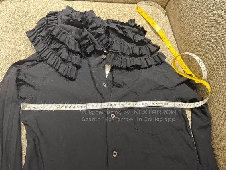 Comme des Garcons Comme Des Garcons Mainline Out-of-print Large Collar Black Size S / US 4 / IT 40 - 8 Thumbnail