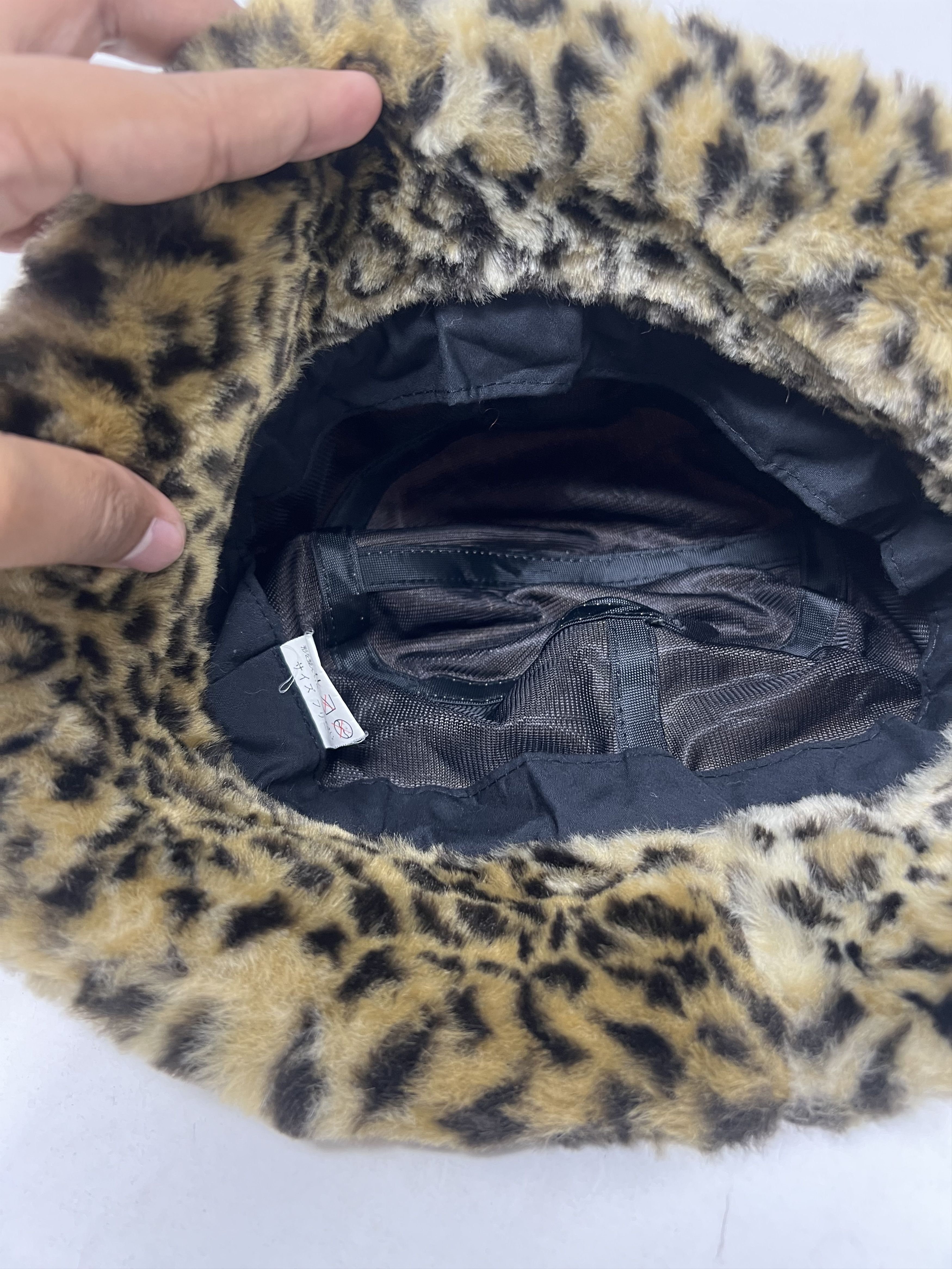 Hat Club Leopard Faux Fur Bucket Hat Size ONE SIZE - 9 Thumbnail