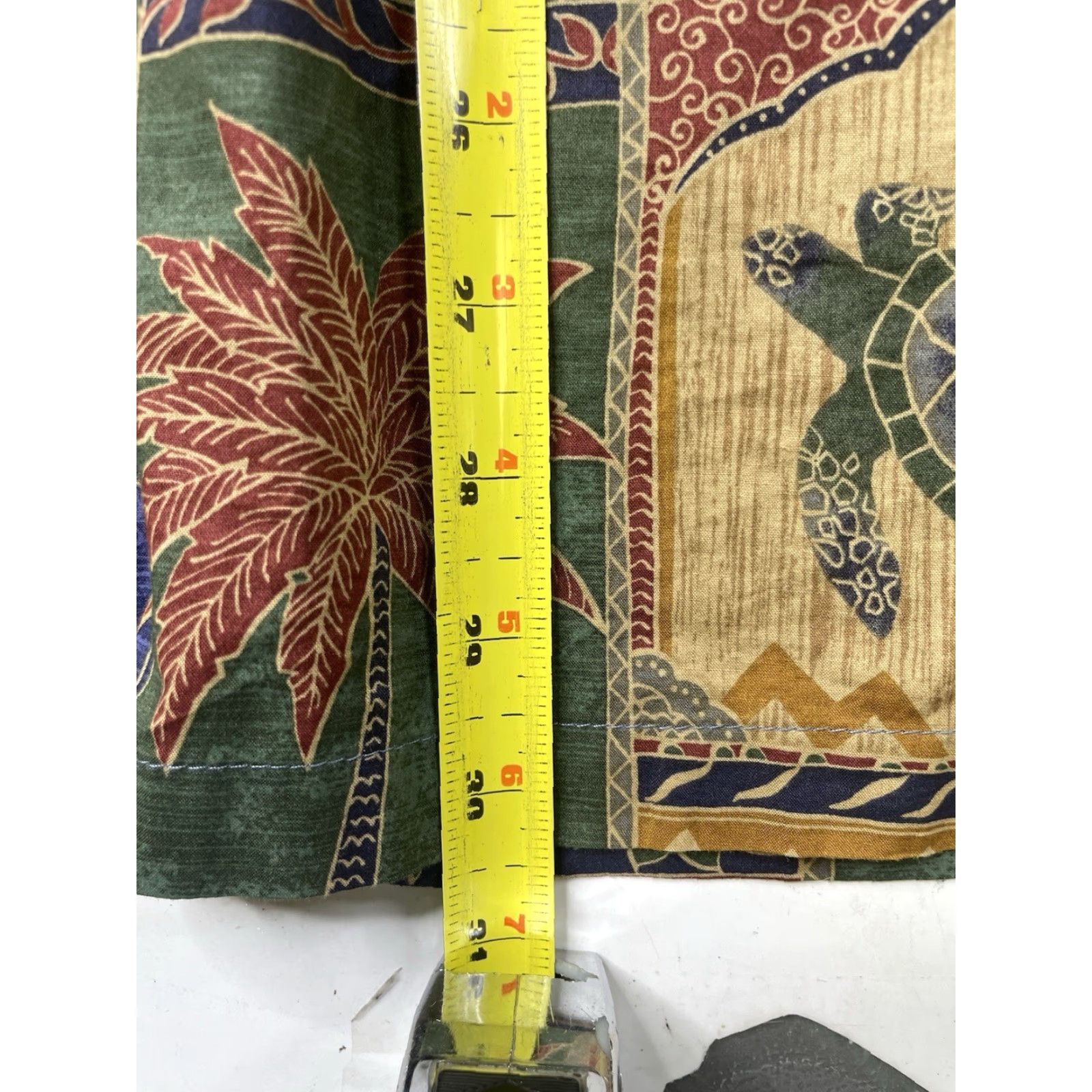 Tori Richard Tori Richard Button-Up Shirt Hawaiian 100% Cotton Multicolor COLLARED Short Sleeve Casual Men L Large Palm Turtle Fish Beach 90s? Size US L / EU 52-54 / 3 - 4 Thumbnail