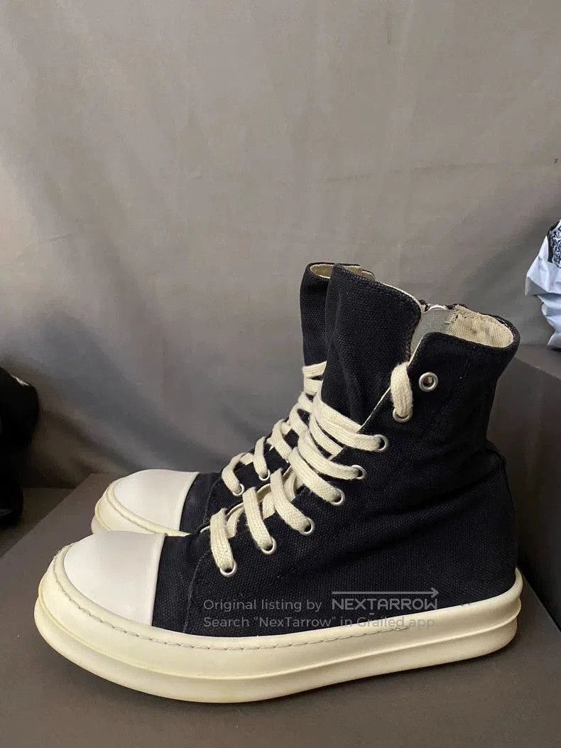Rick Owens Rick Owens Canvas High. Size US 9.5 / EU 42-43 - 1 Thumbnail
