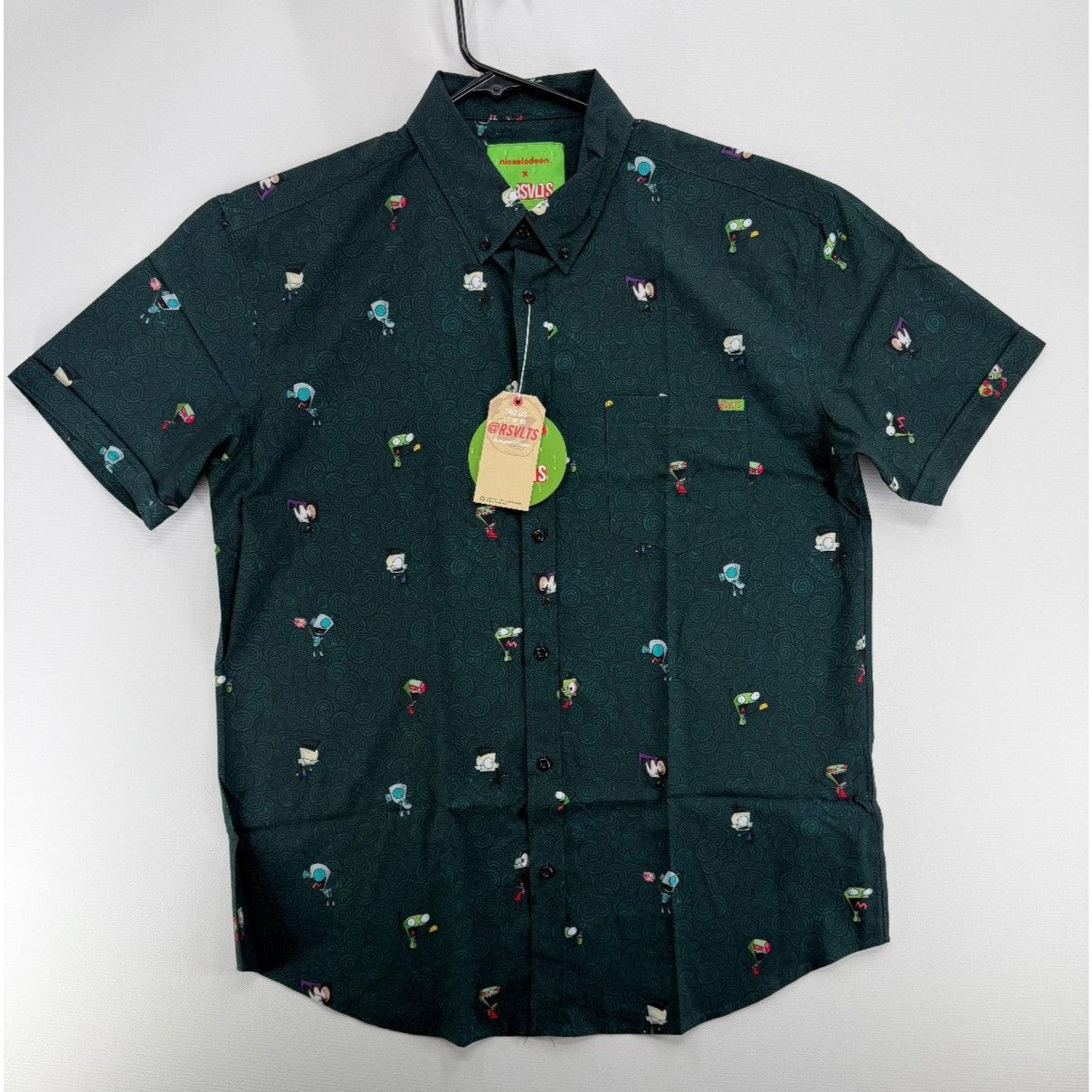 Other RSVLTS Invader Zim Invaders from Irk KUNUFLEX Short Sleeve S Size US XL / EU 56 / 4 - 1 Thumbnail