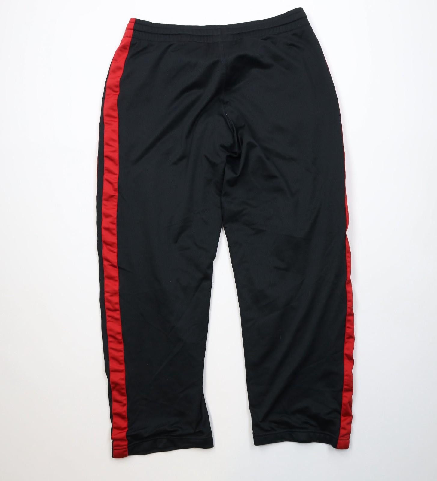 Nike Vintage Y2K Nike Scott Mini Swoosh Mesh Wide Leg Pants Black Size US 36 / EU 52 - 10 Thumbnail