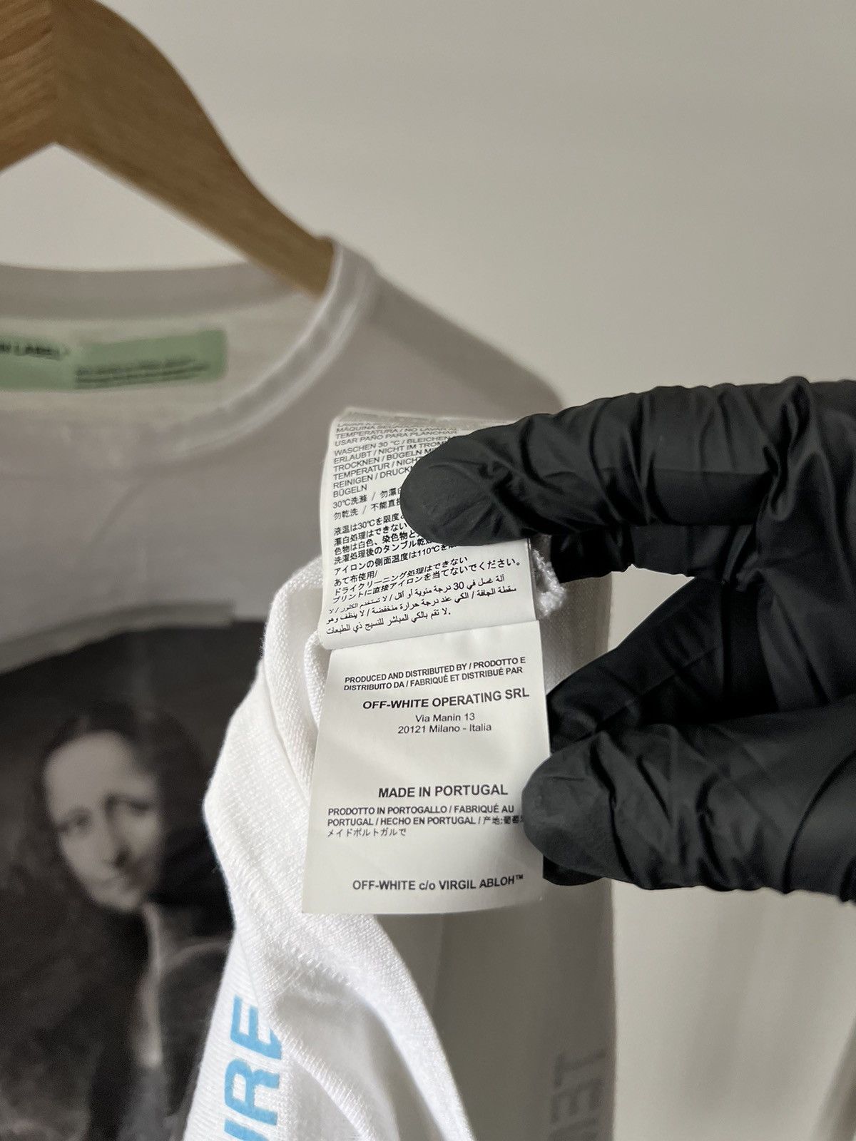 Off-White Off white Mona Lisa Long Sleeve Shirt Big Logo Size US XS / EU 42 / 0 - 17 Thumbnail