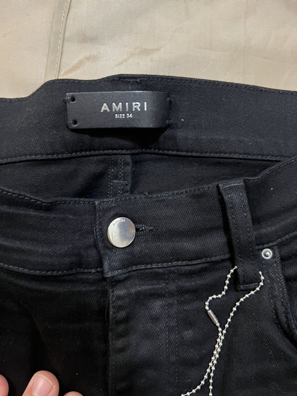 Amiri Amiri mx1 black jeans size 34 Size US 33 - 5 Thumbnail