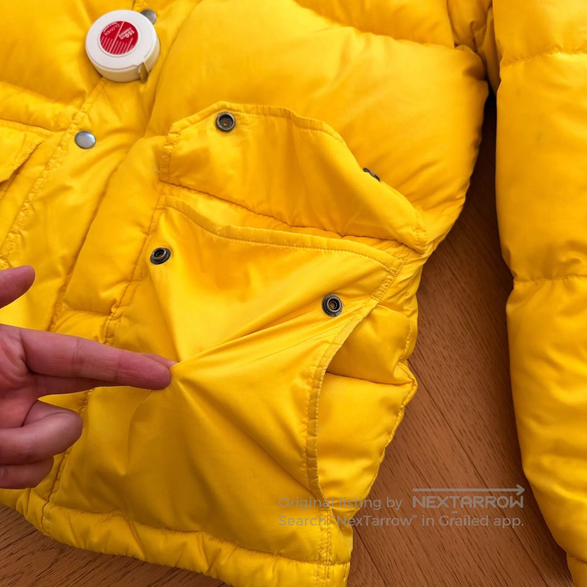 Rugby Ralph Lauren Yellow Hooded Puffer Jacket RL Rugby. Size US S / EU 44-46 / 1 - 5 Thumbnail