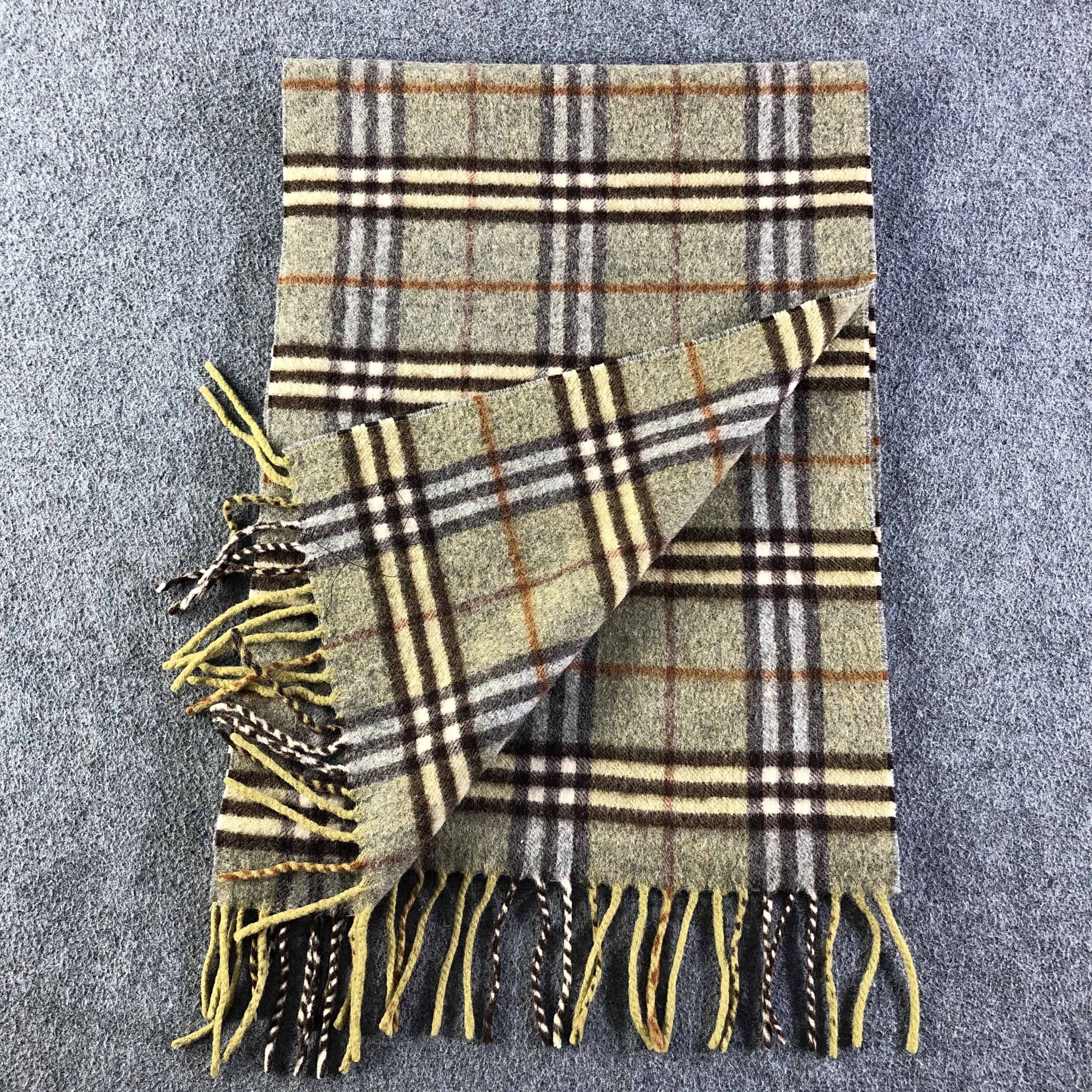 Burberry Burberry Wool Scarf / Muffler / Neckwear P581 Size ONE SIZE - 7 Thumbnail