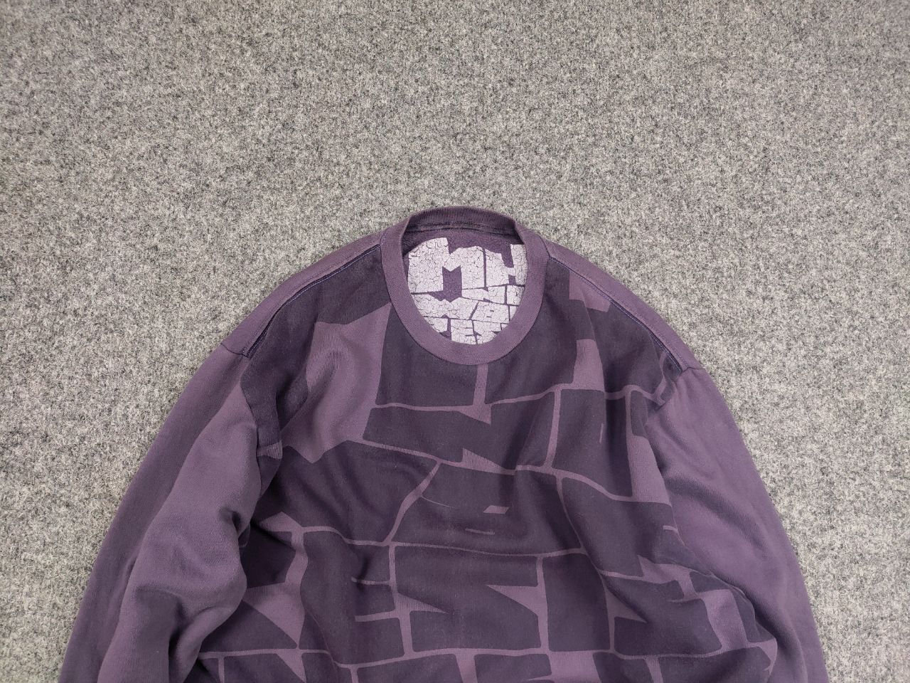 Maharishi Vintage Maharishi Mhi Not War art Logo Purple Sweatshirt Size US XL / EU 56 / 4 - 8 Thumbnail