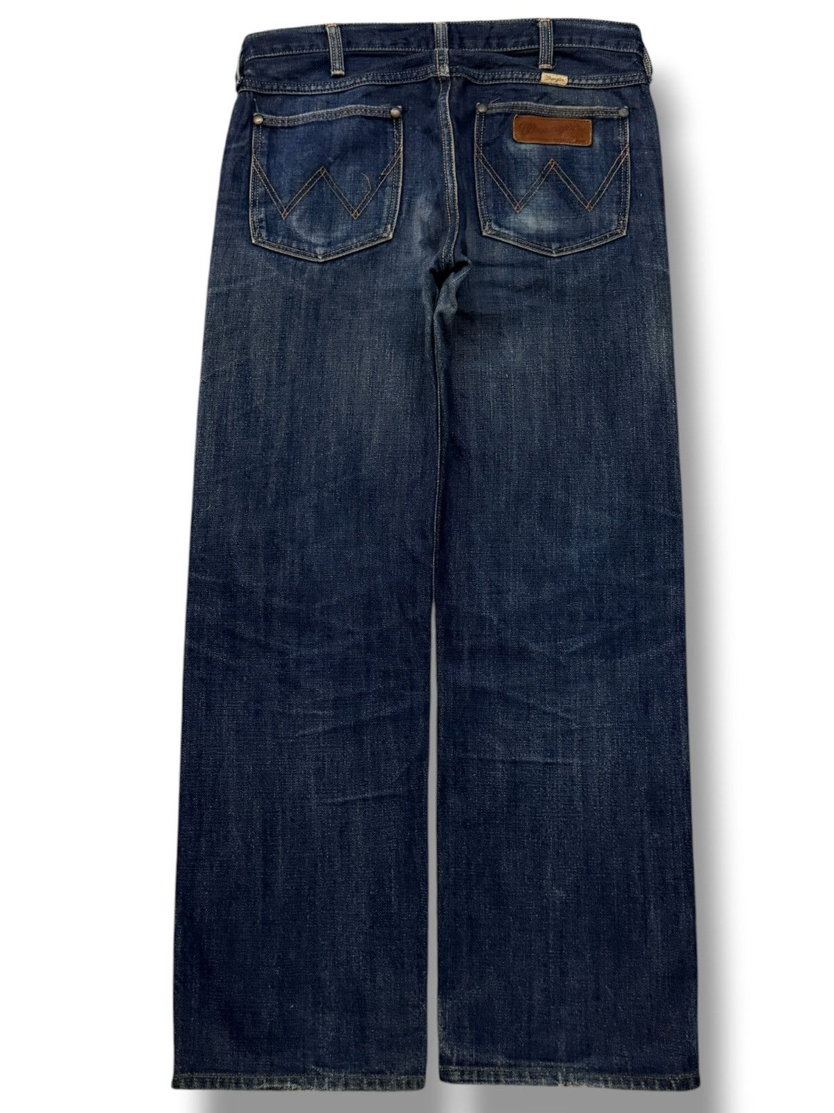 Wrangler Vintage Wrangler Japan Denim Jeans | Vintage Indigo Fade W31 Size US 31 - 3 Thumbnail