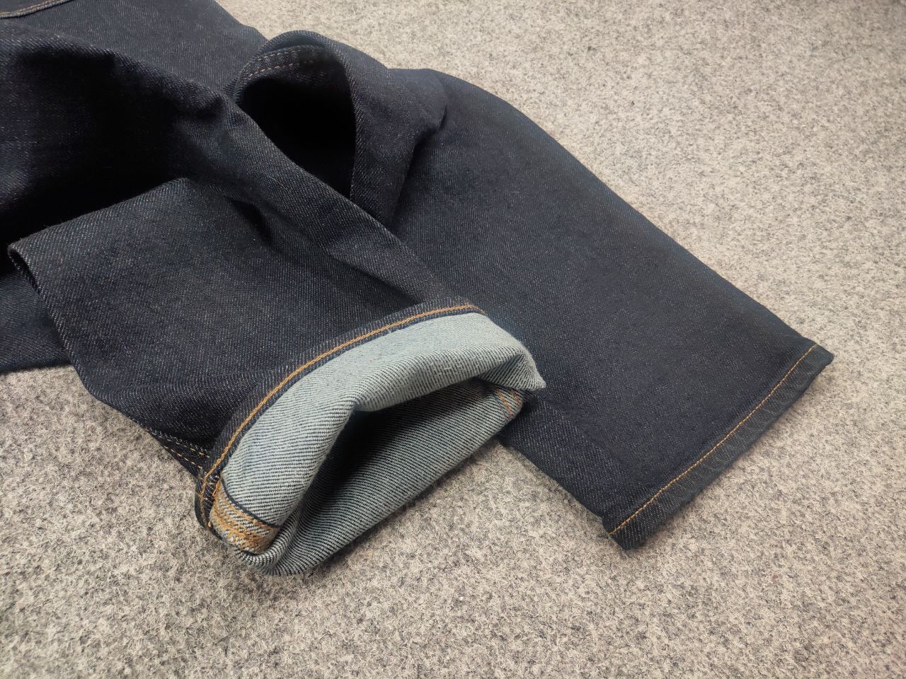 Hugo Boss Hugo Boss Delaware 3 slim fit Dark Blue Cotton Denim Jeans Size US 36 / EU 52 - 9 Thumbnail