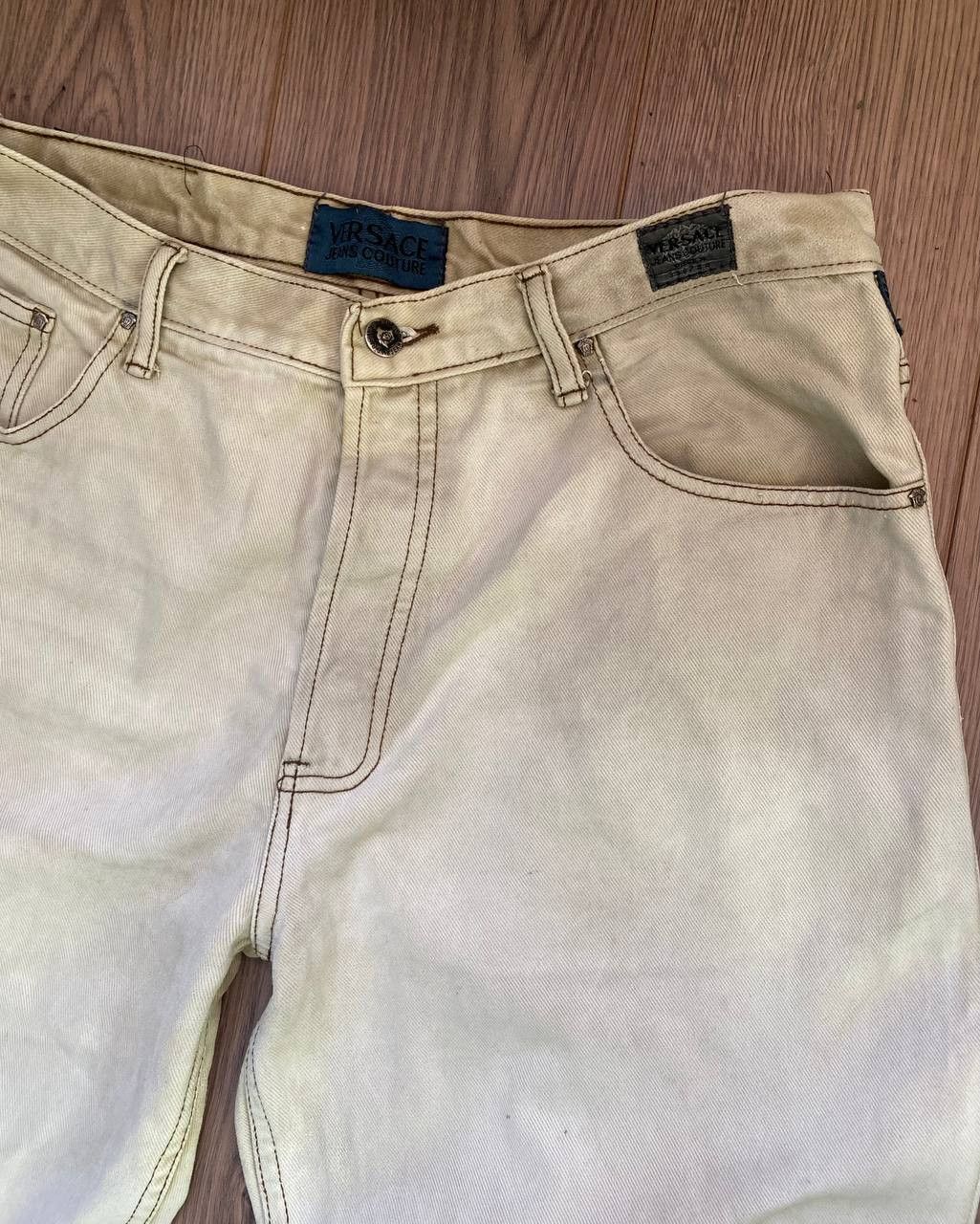Designer × Versace × Vintage Vintage Versace Jeans Couture Milky White Size 36 Size US 36 / EU 52 - 6 Thumbnail