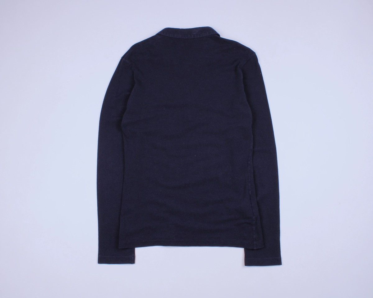 Designer × Lacoste LACOSTE Leather Logo Cotton Silk Wool Blend Polo Shirt Size US S / EU 44-46 / 1 - 14 Thumbnail