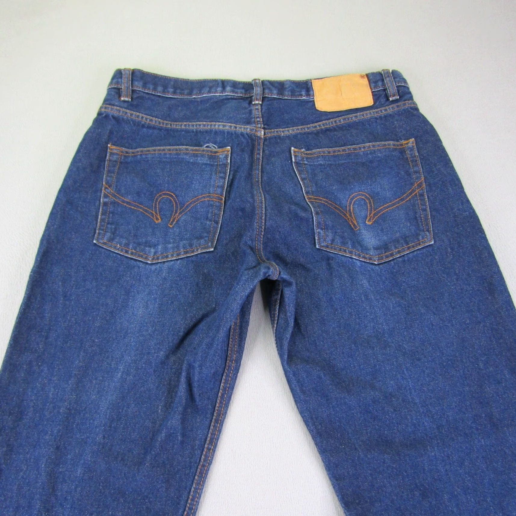 Rocawear VINTAGE Rocawear Jeans Mens 36x30 Blue Denim Straight Leg Dark Wash Y2K Pants Jeans Size US 35 - 5 Thumbnail