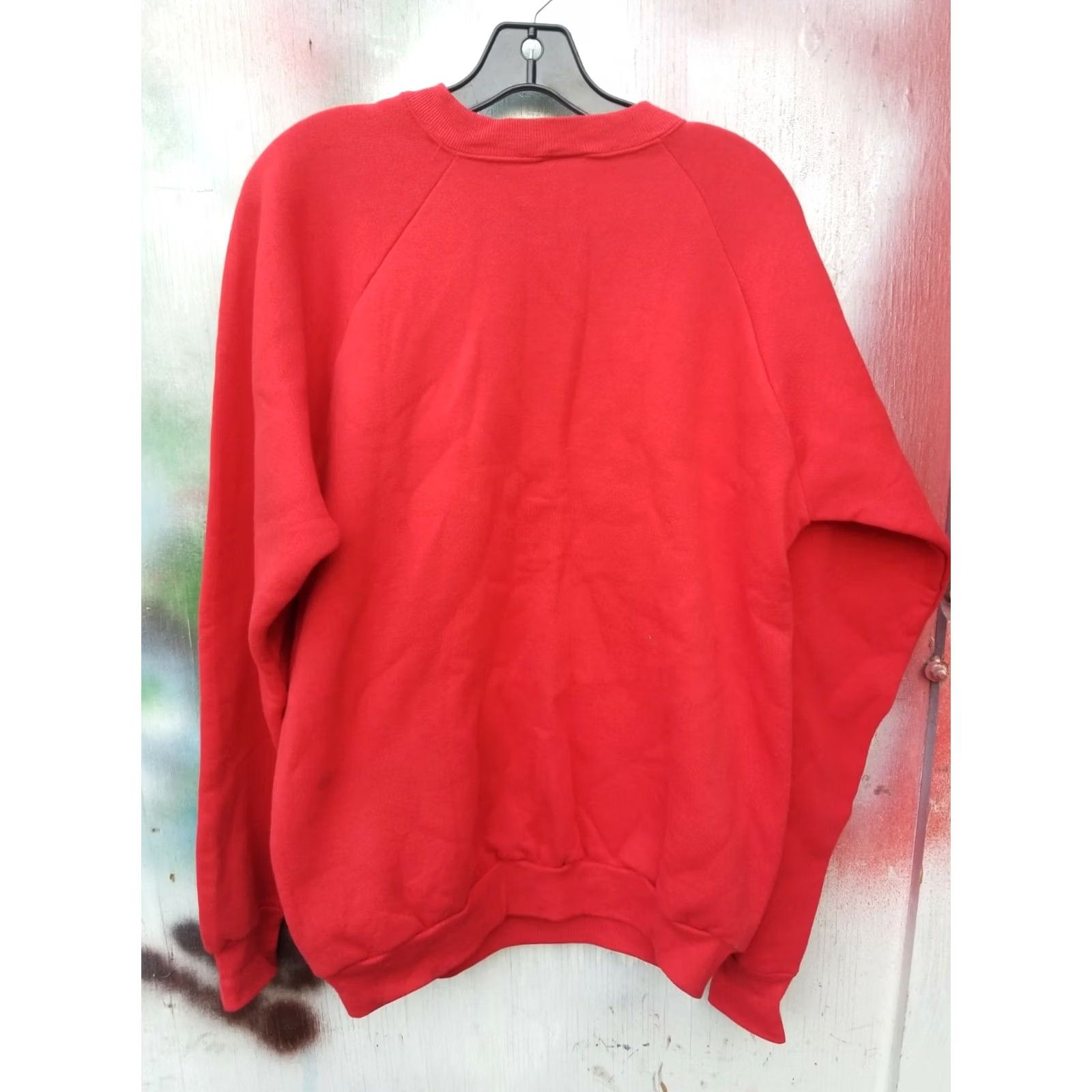 Fruit Of The Loom VINTAGE NJEA CREWNECK SHIRT XL Men Red NJEA Crewneck Shirt Size US XL / EU 56 / 4 - 4 Thumbnail