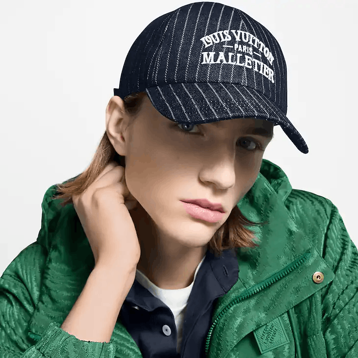 Louis Vuitton Denim Stripes Cap Size ONE SIZE - 5 Thumbnail