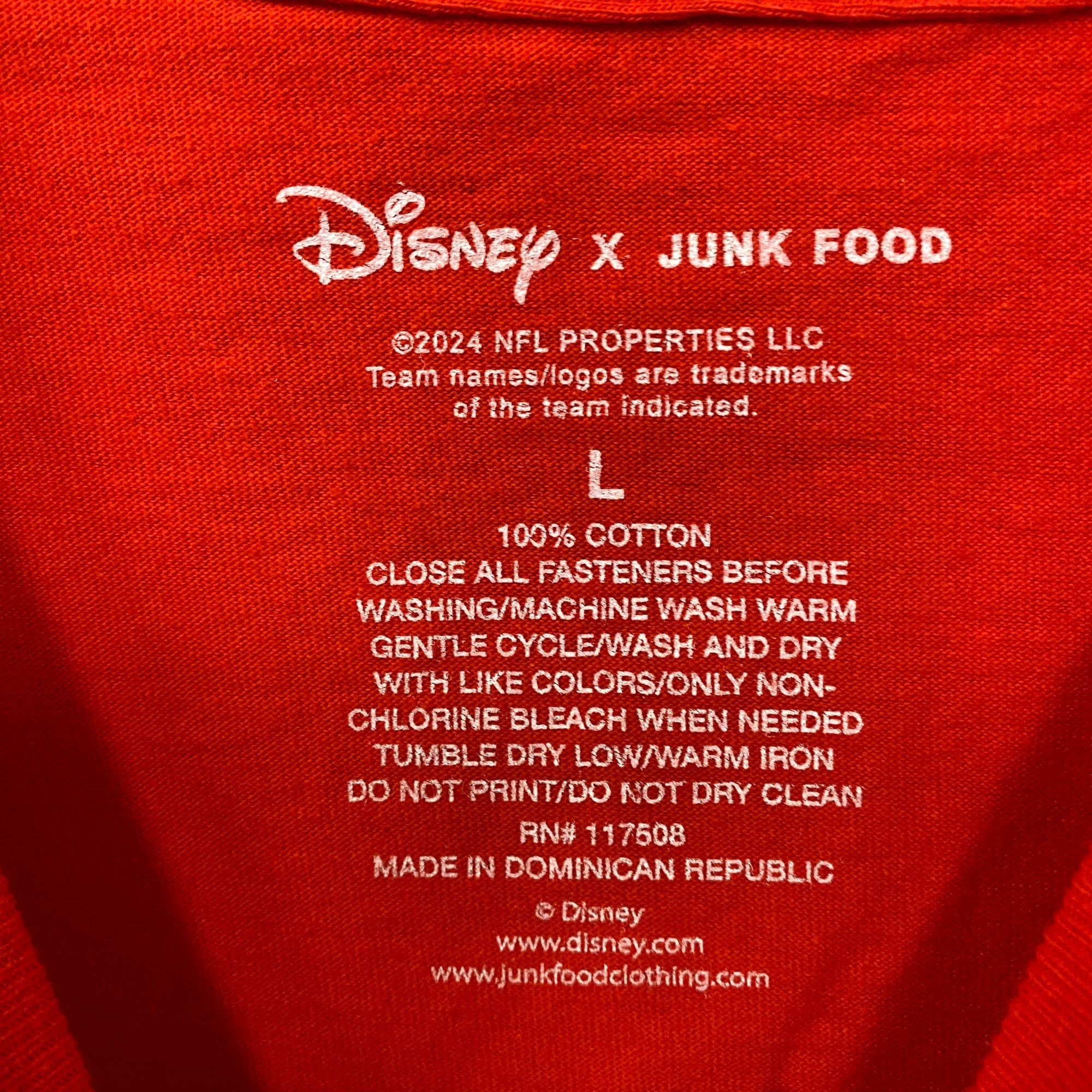 Junk Food Junk Food x NFL Disney Mickey Mouse Kick Back Kansas City Ch Size US L / EU 52-54 / 3 - 4 Thumbnail