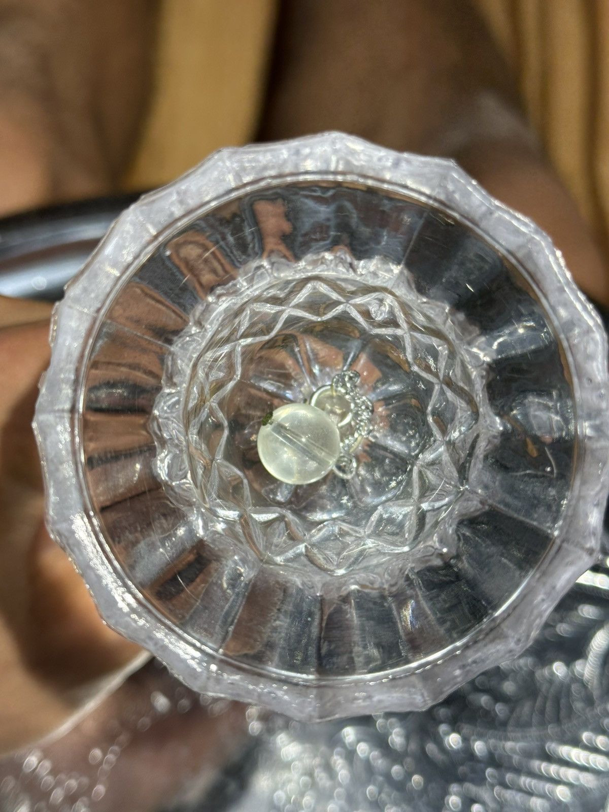 Other Vintage Elegant Clear Glass Bell Size ONE SIZE - 7 Thumbnail
