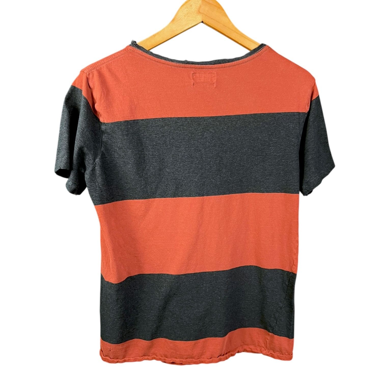 Allsaints Men's Allsaints Raw Wide Neck T-Shirt - Size S - $79 Retail Size US S / EU 44-46 / 1 - 3 Thumbnail