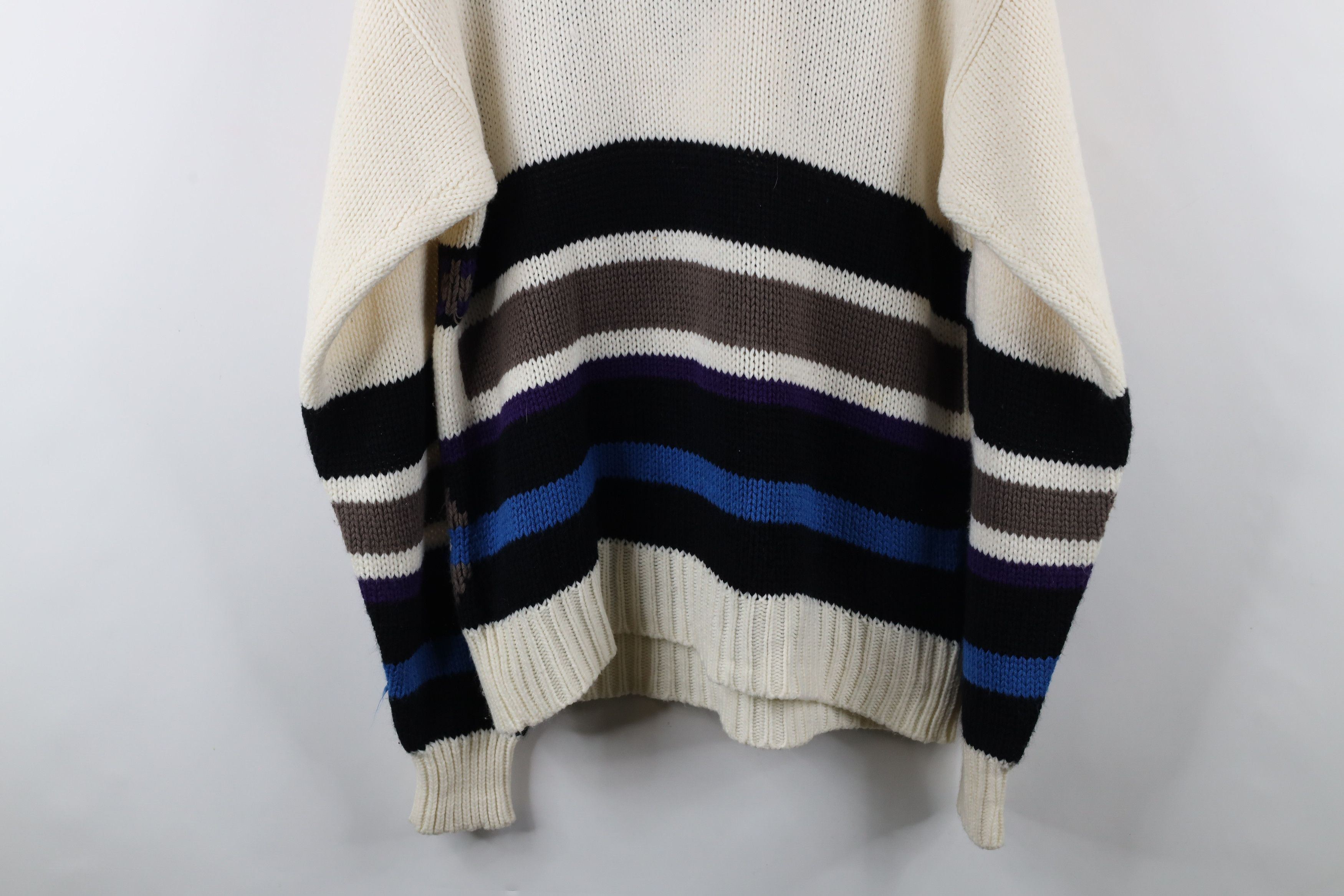Vintage Vintage 90s Coogi Style Southwestern Chunky Knit Sweater Size US XL / EU 56 / 4 - 11 Thumbnail