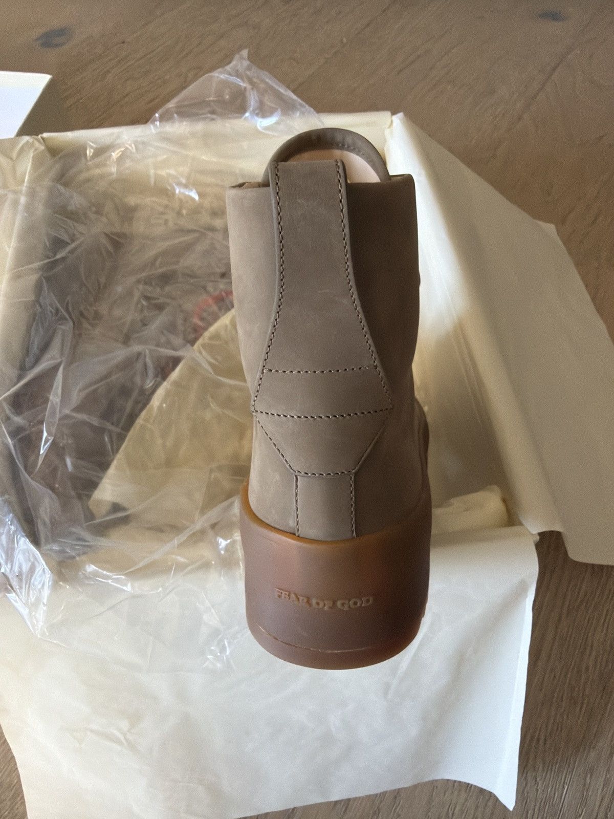 Fear of God $1195 Fear of god HIKING SNEAKER STONE NABUK 39 NIB Size US 6 / EU 39 - 6 Thumbnail
