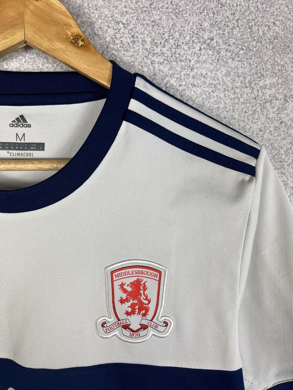 Adidas Adidas Middlesbrough 2017 2018 Away Soccer Jersey Size US M / EU 48-50 / 2 - 8 Thumbnail