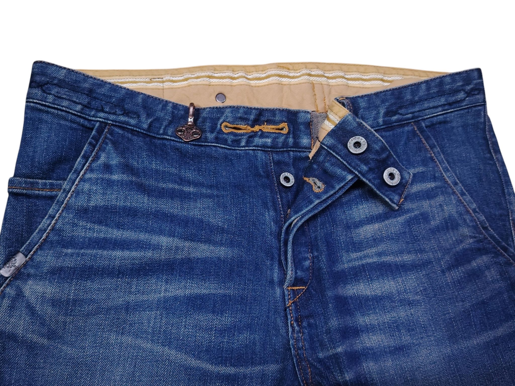 Japanese Brand bark tannage japan jeans Size US 33 - 5 Thumbnail