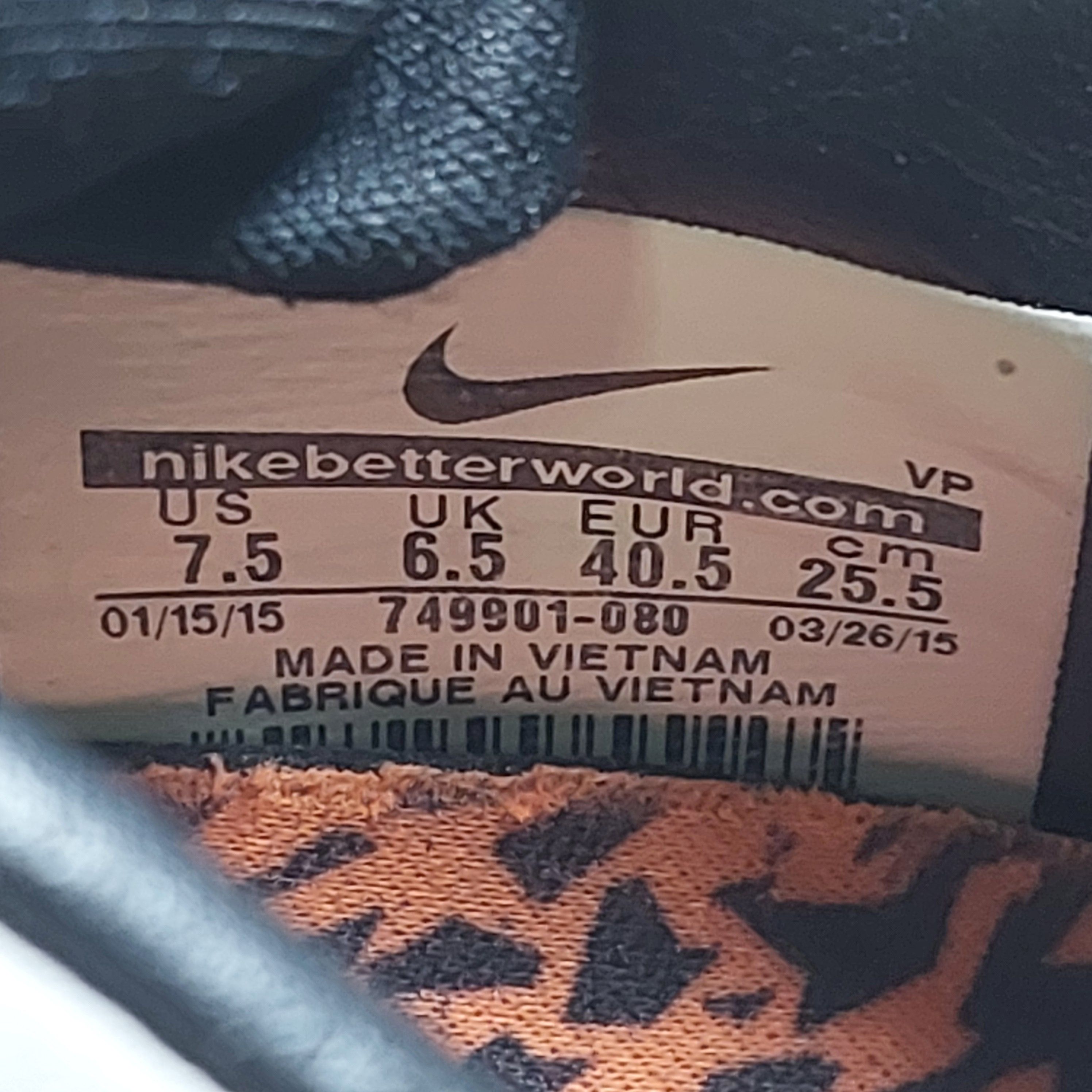 Nike Hypervenom Phinish Elite FG 749901-080 US7.5 UK6.5 25.5CM Size US 7.5 / EU 40-41 - 12 Thumbnail
