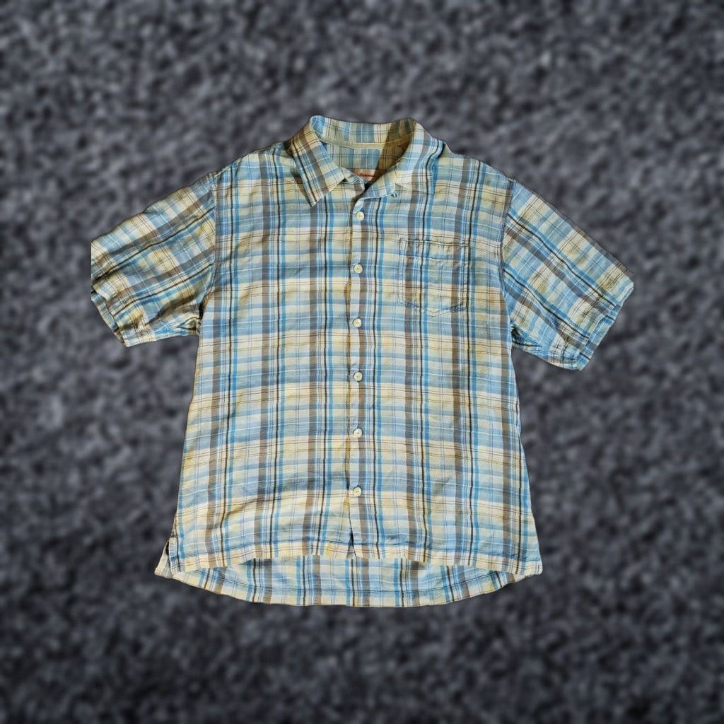 Tommy Bahama Tommy Bahama Button-Up Shirt Hawaiian Style Short Sleeve 100% Silk Mens L Multicolor Size US L / EU 52-54 / 3 - 1 Thumbnail