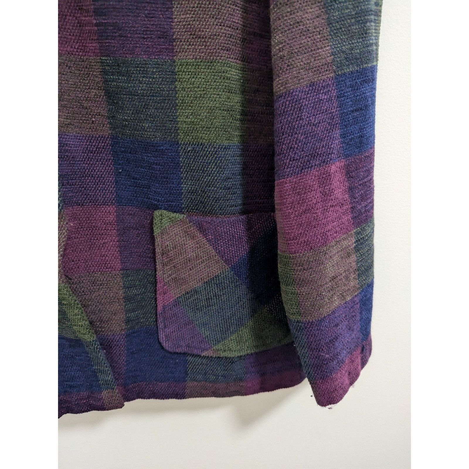 Other Monterey By Koret Button Up Shirt Top Jacket Multicolor Plai Size M / US 6-8 / IT 42-44 - 4 Thumbnail