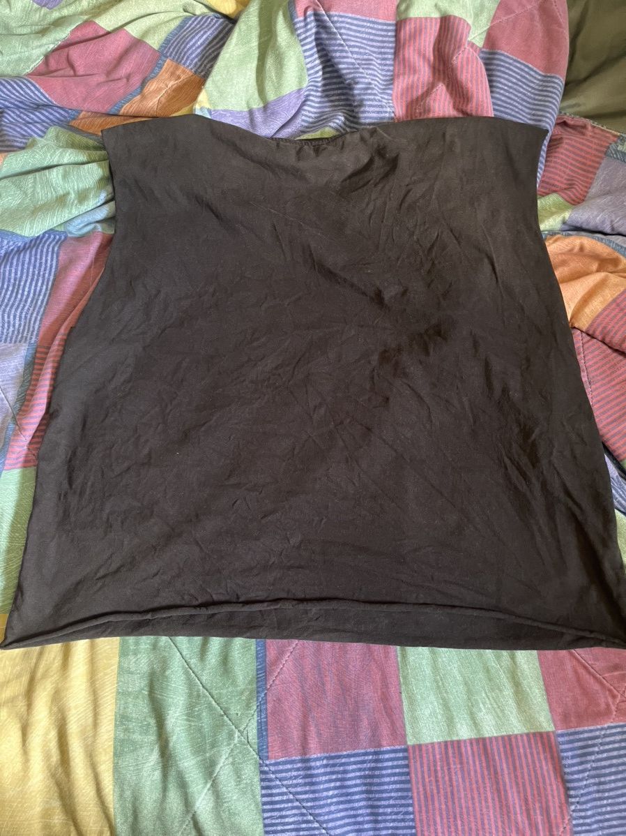 Balenciaga × Gap × Kanye West Yeezy Gap Cropped Tank Top Black Size Medium Size US M / EU 48-50 / 2 - 2 Thumbnail