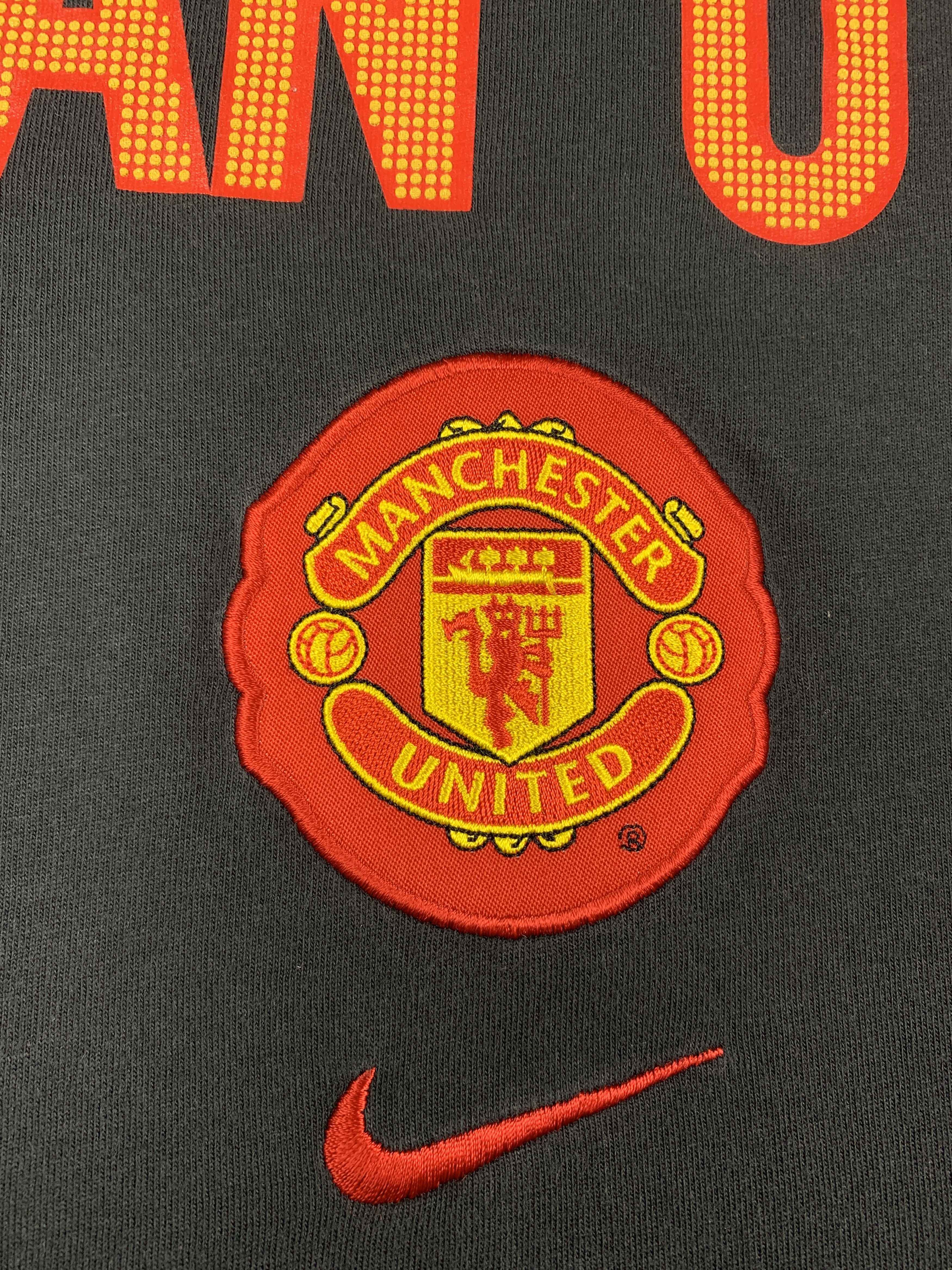 Nike Y2K Vintage Nike Manchester United Soccer Cotton T Shirt Size US XL / EU 56 / 4 - 4 Thumbnail