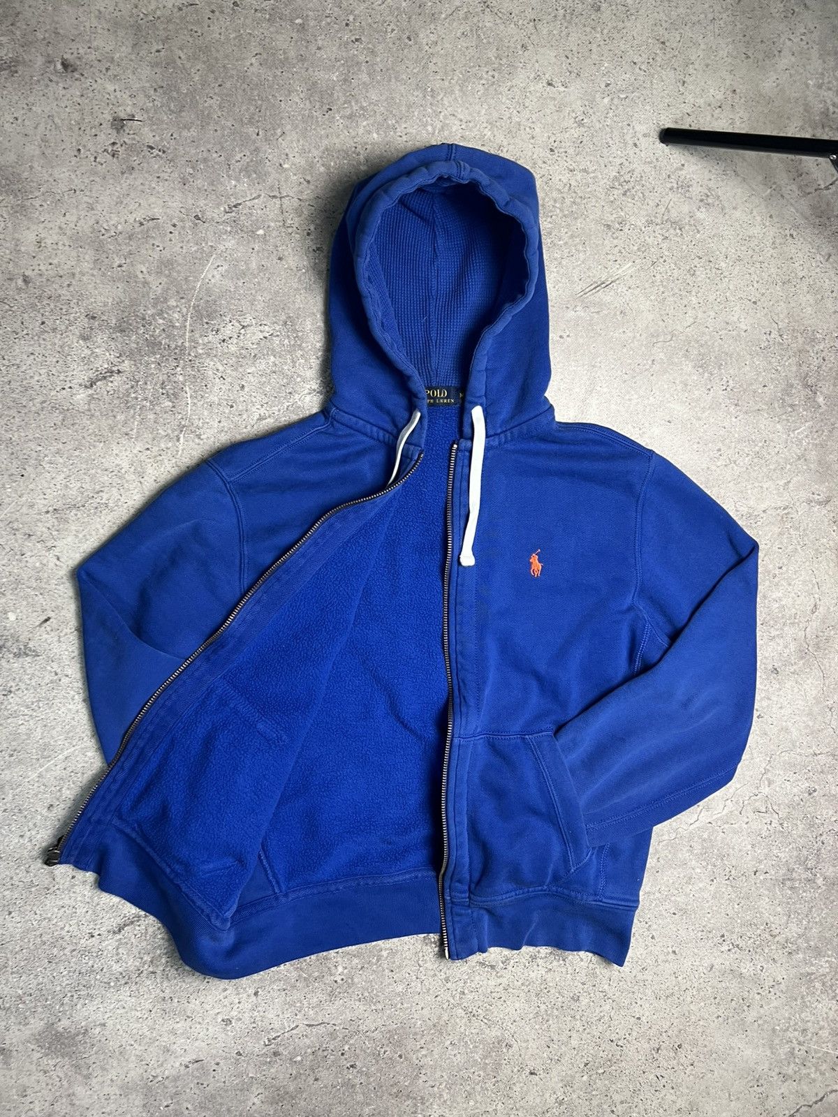 Polo Ralph Lauren Y2K Polo Ralph Lauren Zip Up Hoodie Streetwear Rare Style M Size US M / EU 48-50 / 2 - 2 Thumbnail