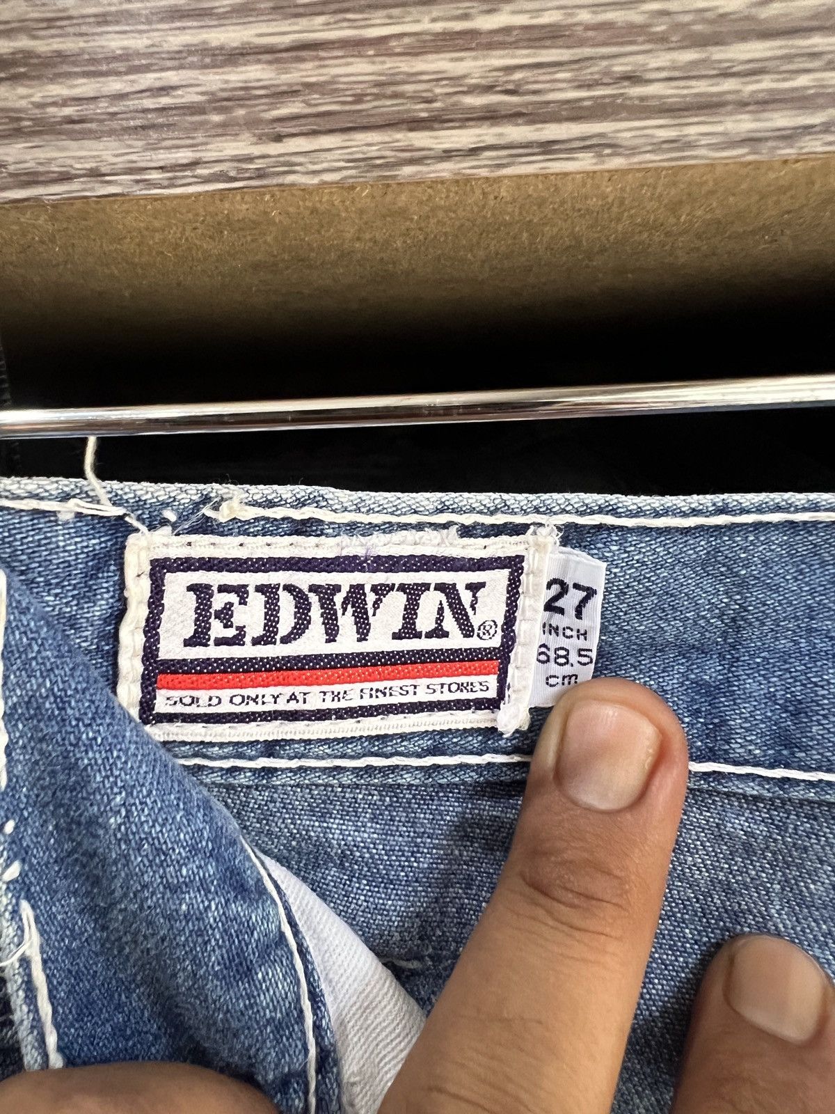 Edwin 🔥Rare Vintage Edwin Carpenter Distressed Denim Size US 26 / EU 42 - 14 Thumbnail