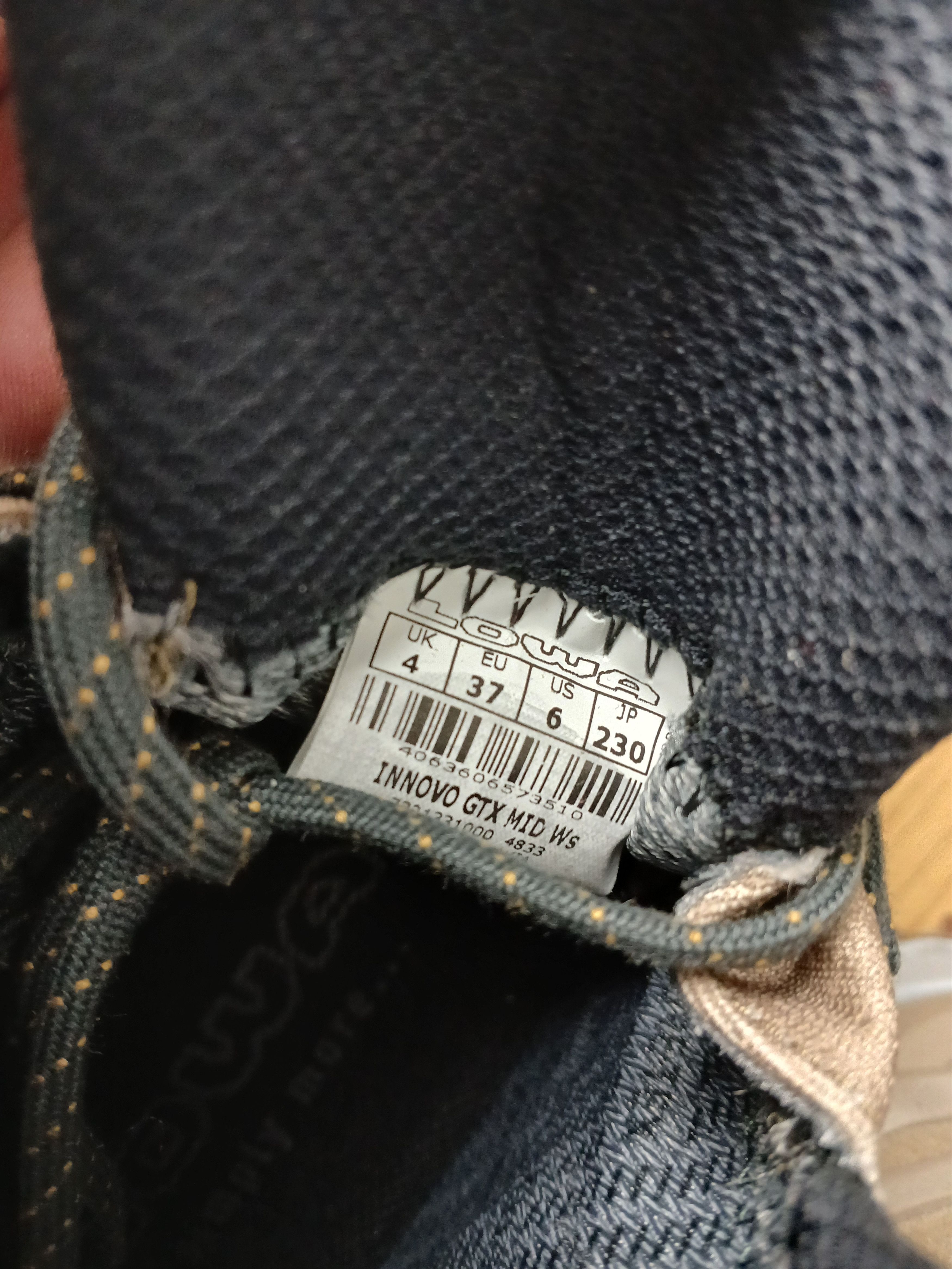 Goretex × LOWA New Lowa Goretex Innovo GTX Mid Hiking Trekking Boots Size US 6 / IT 36 - 11 Thumbnail