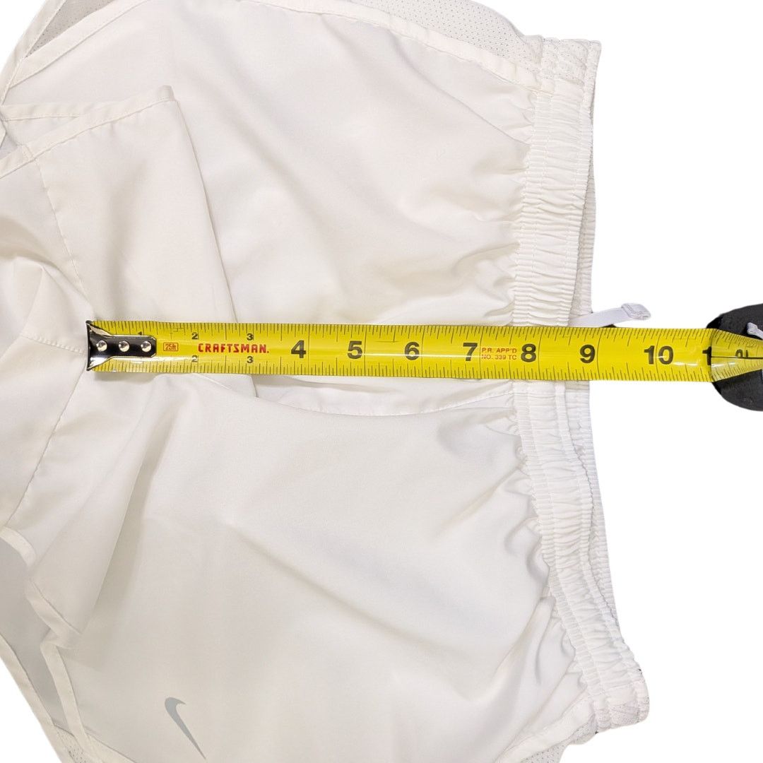 Nike Nike Dri-Fit White Running Shorts | Women's S Size 30" / US 8 / IT 44 - 6 Thumbnail