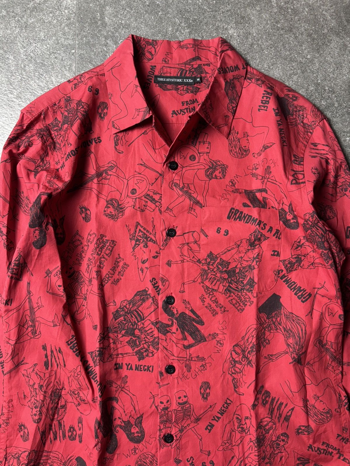 thee hysteric xxx THEE HYSTERIC XXX/ Courtney LoveTシャツ Hysteric