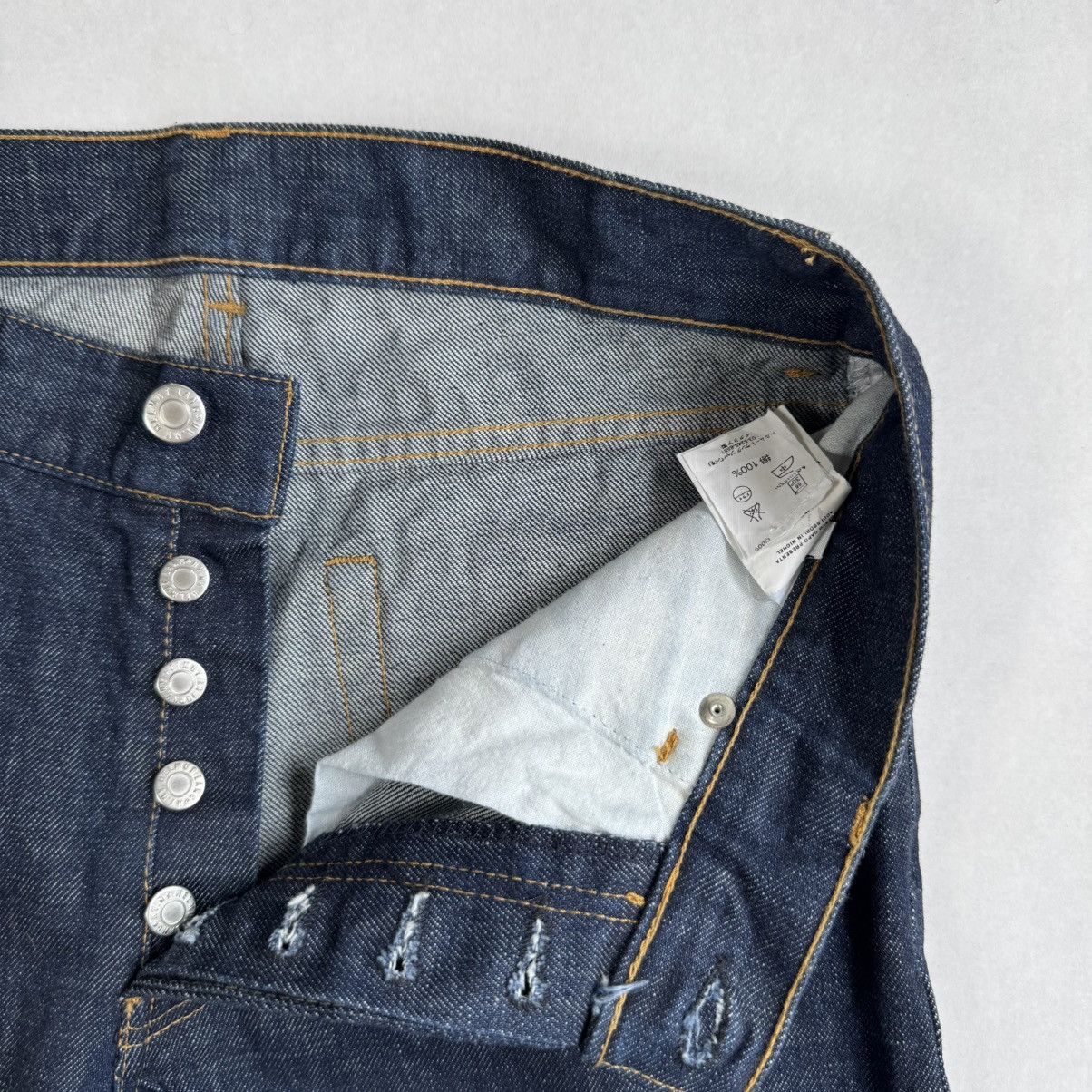 Helmut Lang 1999 Helmut Lang Classic Cut Indigo Denim Size US 30 / EU 46 - 3 Thumbnail