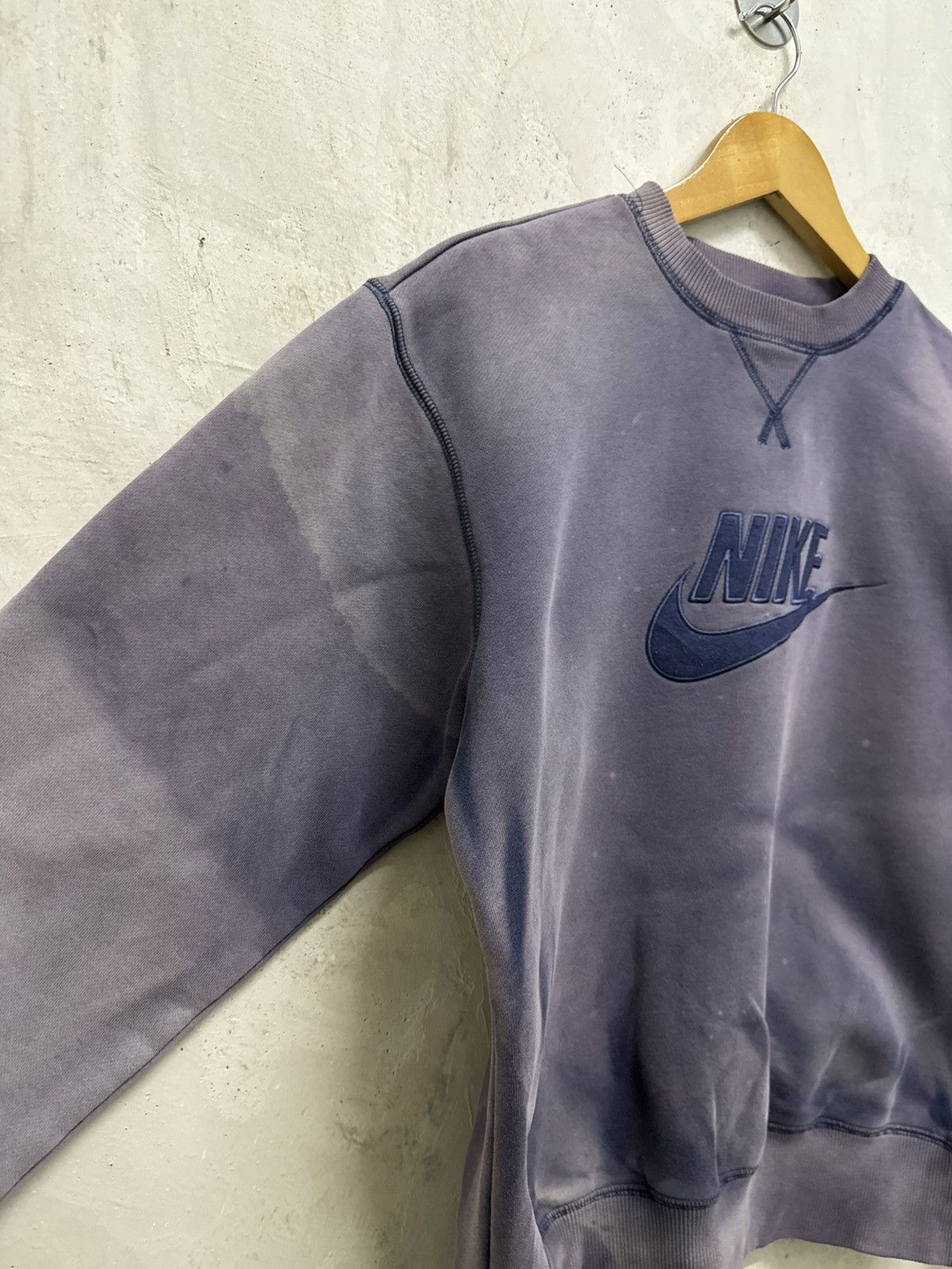 Nike Sun Faded Nike Swoosh Kid Size Sweatshirt Size US XXS / EU 40 - 3 Thumbnail