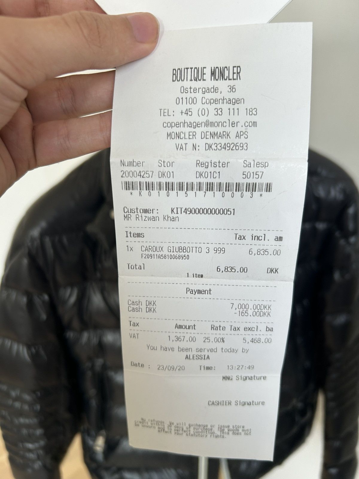 Moncler Caroux Giubbotto Moncler jacket Size US M / EU 48-50 / 2 - 4 Thumbnail