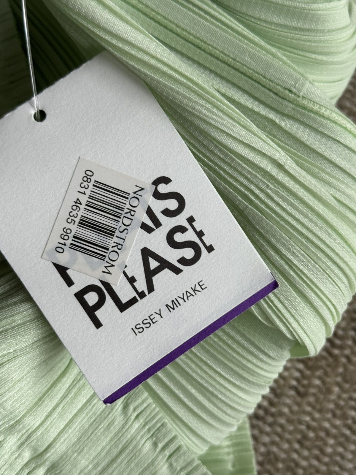 Issey Miyake × Japanese Brand × Pleats Please Issey Miyake New with tags Pleats Please Issey Miyake mint green pants 2 Size 24" / US 00 / IT 34 - 5 Thumbnail