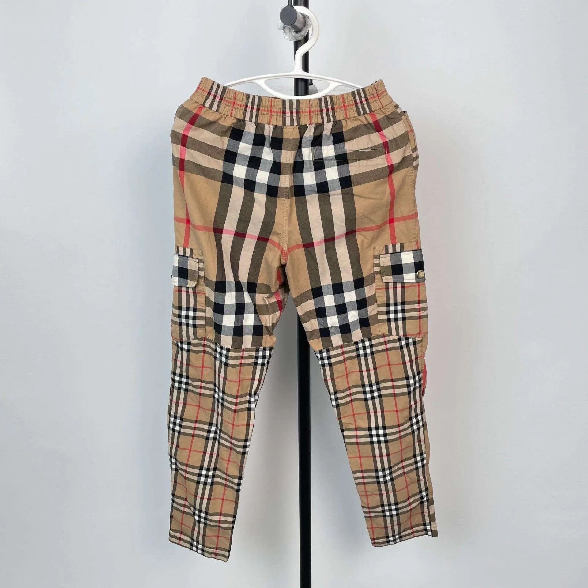 Burberry Burberry Striped Khaki 164cm 14Y Pants Size 25" / US 0 / IT 36 - 2 Thumbnail